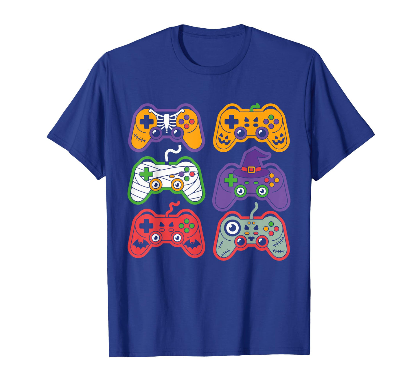 Halloween Skeleton Zombie Gaming Controllers Mummy T-Shirt