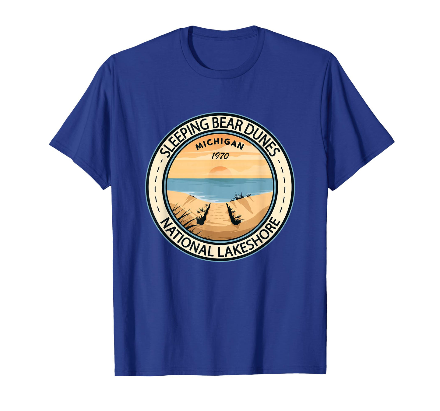 Sleeping Bear Dunes National Lakeshore Michigan Vintage T-Shirt