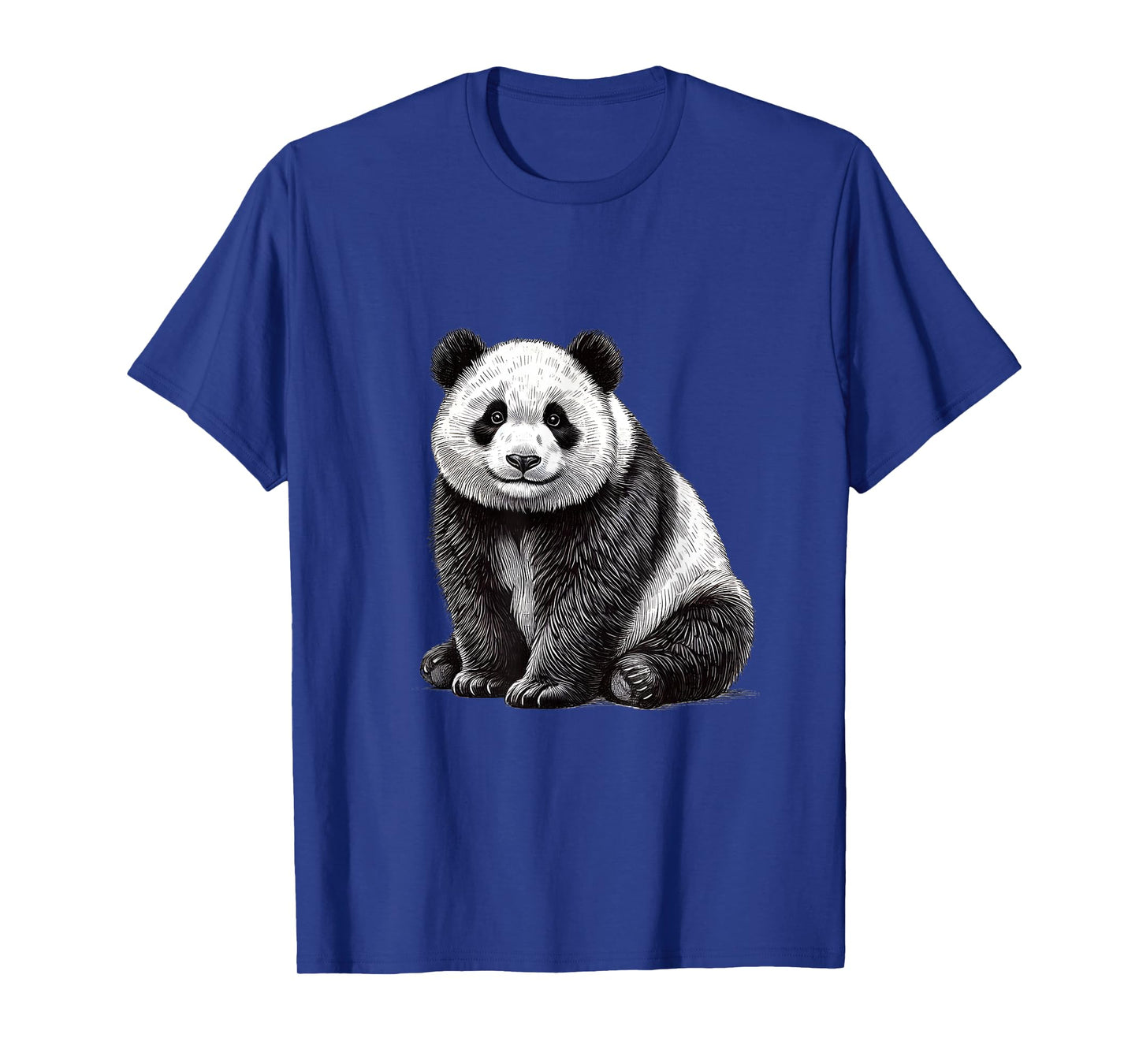 Cute Panda Illustration T-Shirt