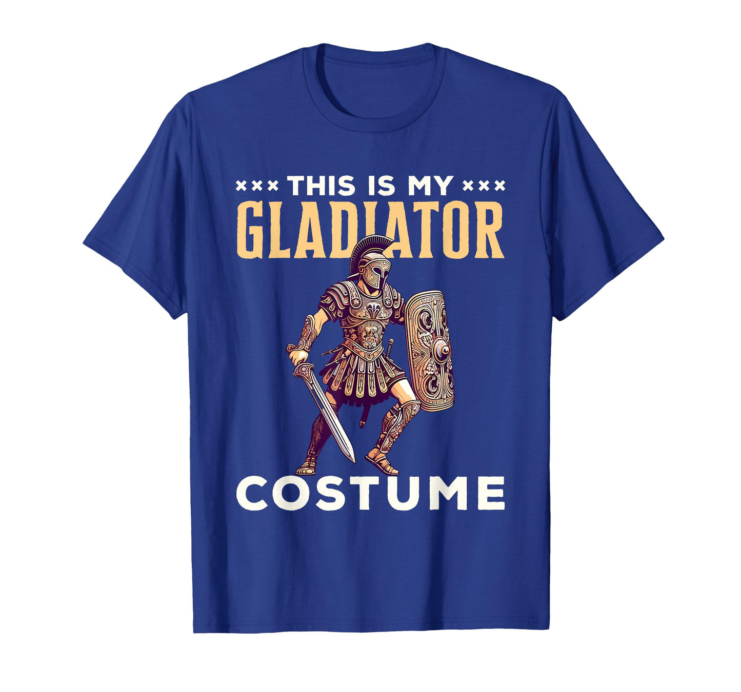 This Is My Gladiator Costume Halloween Rome Roman T-Shirt