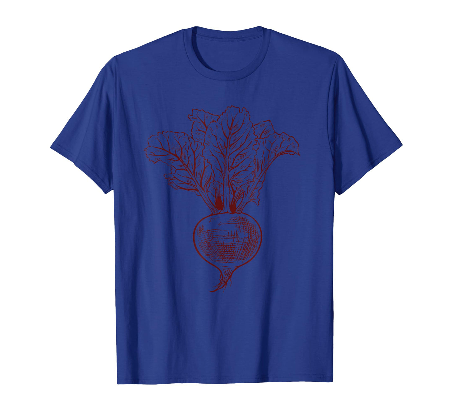 Vintage Beetroot Retro Vegetable Lovers Beetroot Vegan T-Shirt