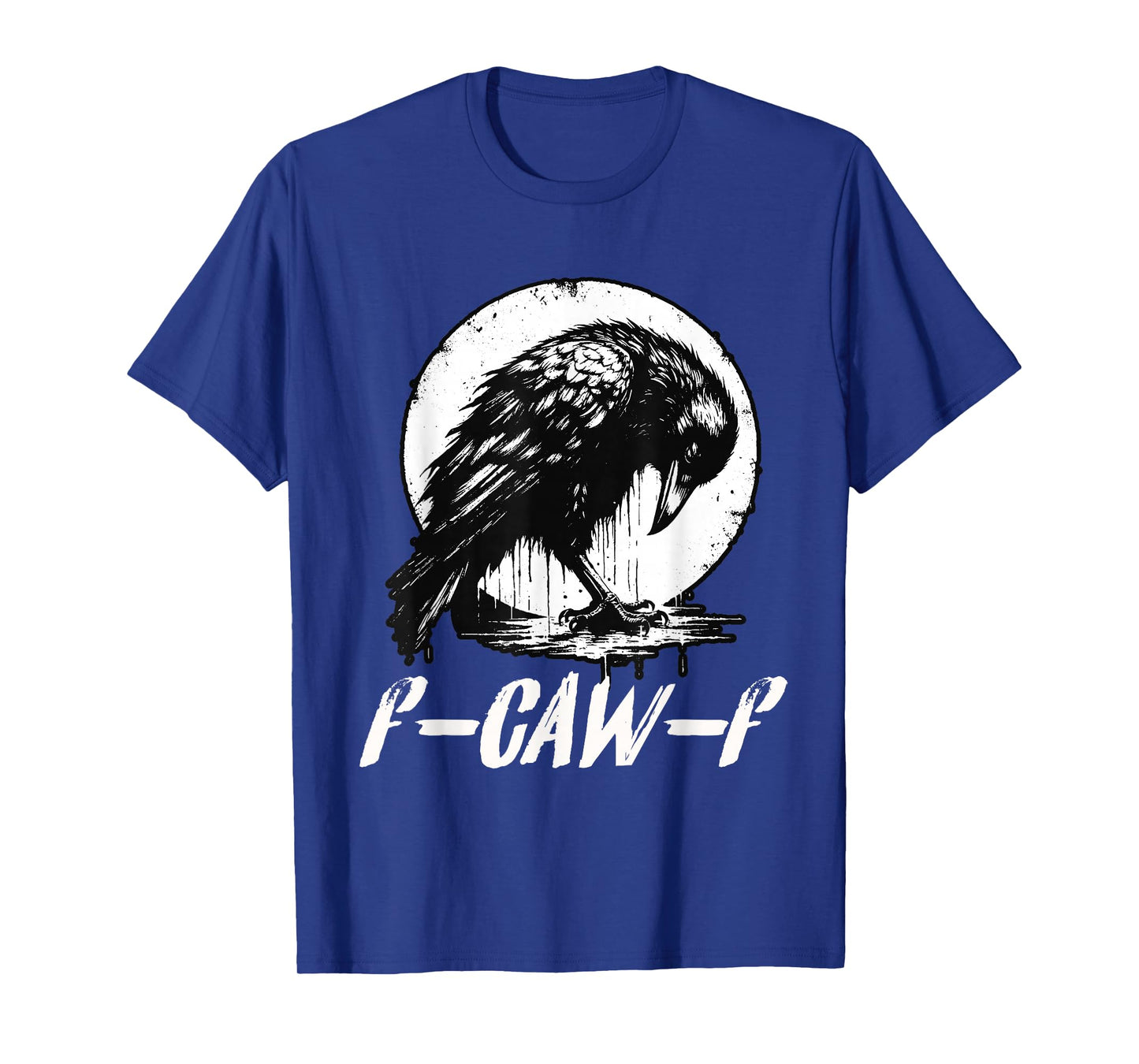 Funny f caw f Crow Women Men, Gothic Halloween Raven Meme T-Shirt