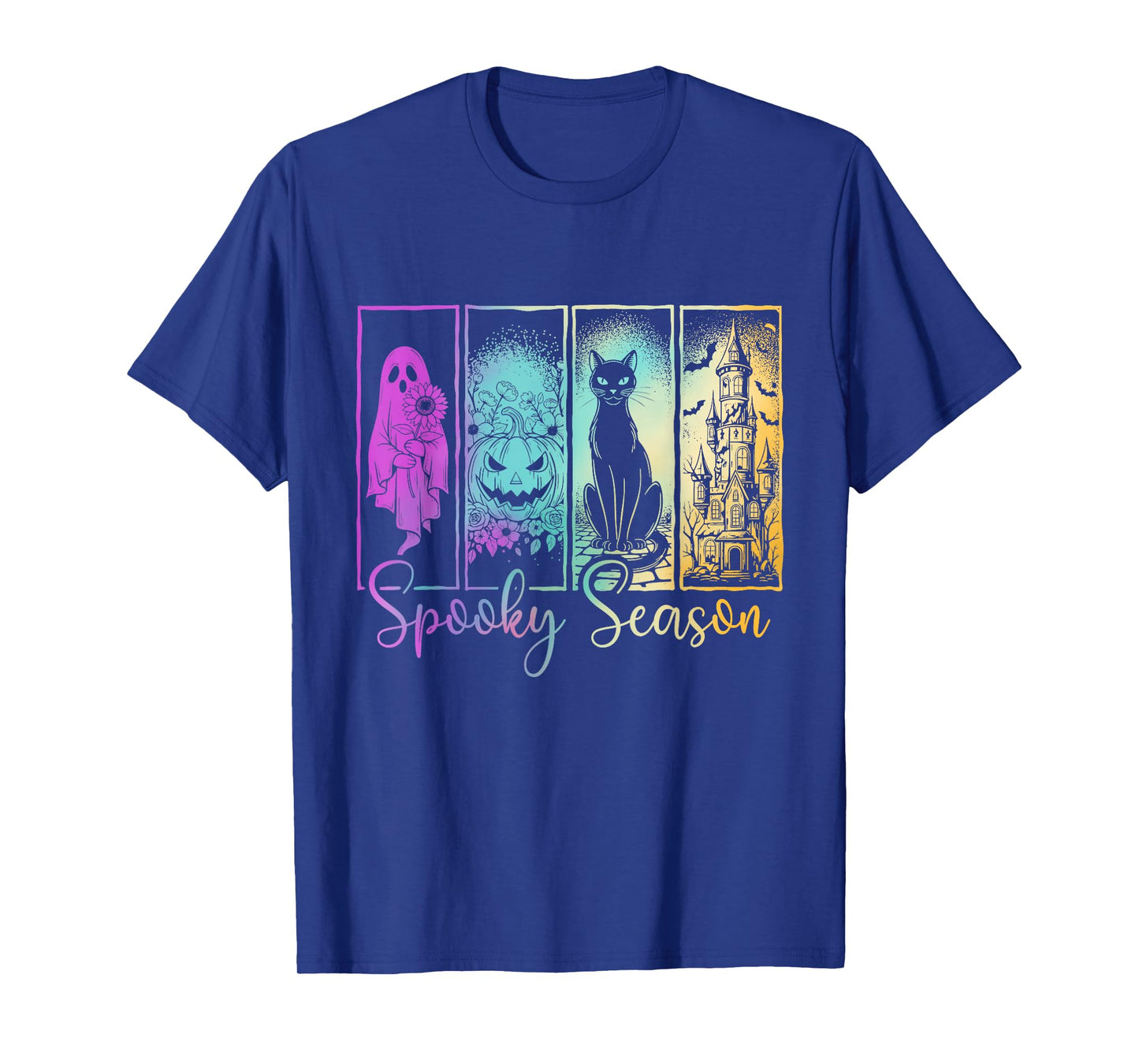 Spooky Season - Halloween Ghost Pumpkin Haunted Party T-Shirt