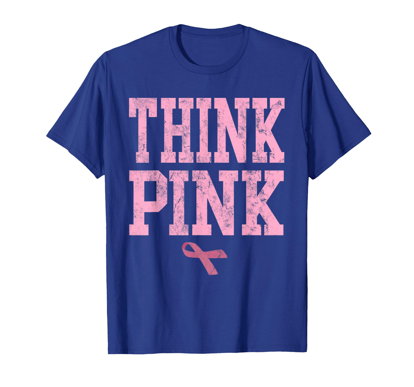 Think Pink Team Pink Breast Cancer Awareness Tshirt T-Shirt