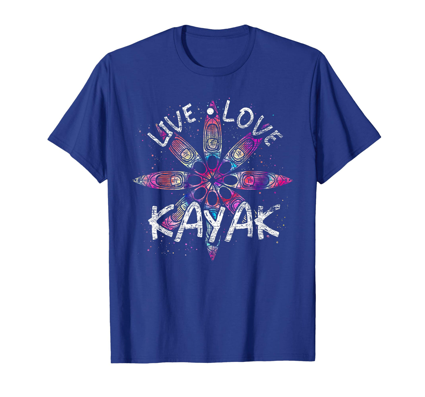 Live Love Kayak Canoeing Water Sports Outdoor Kayaking T-Shirt
