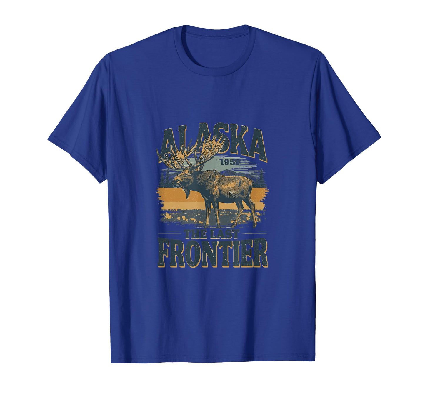 Moose Alaska The Last Frontier T-Shirt