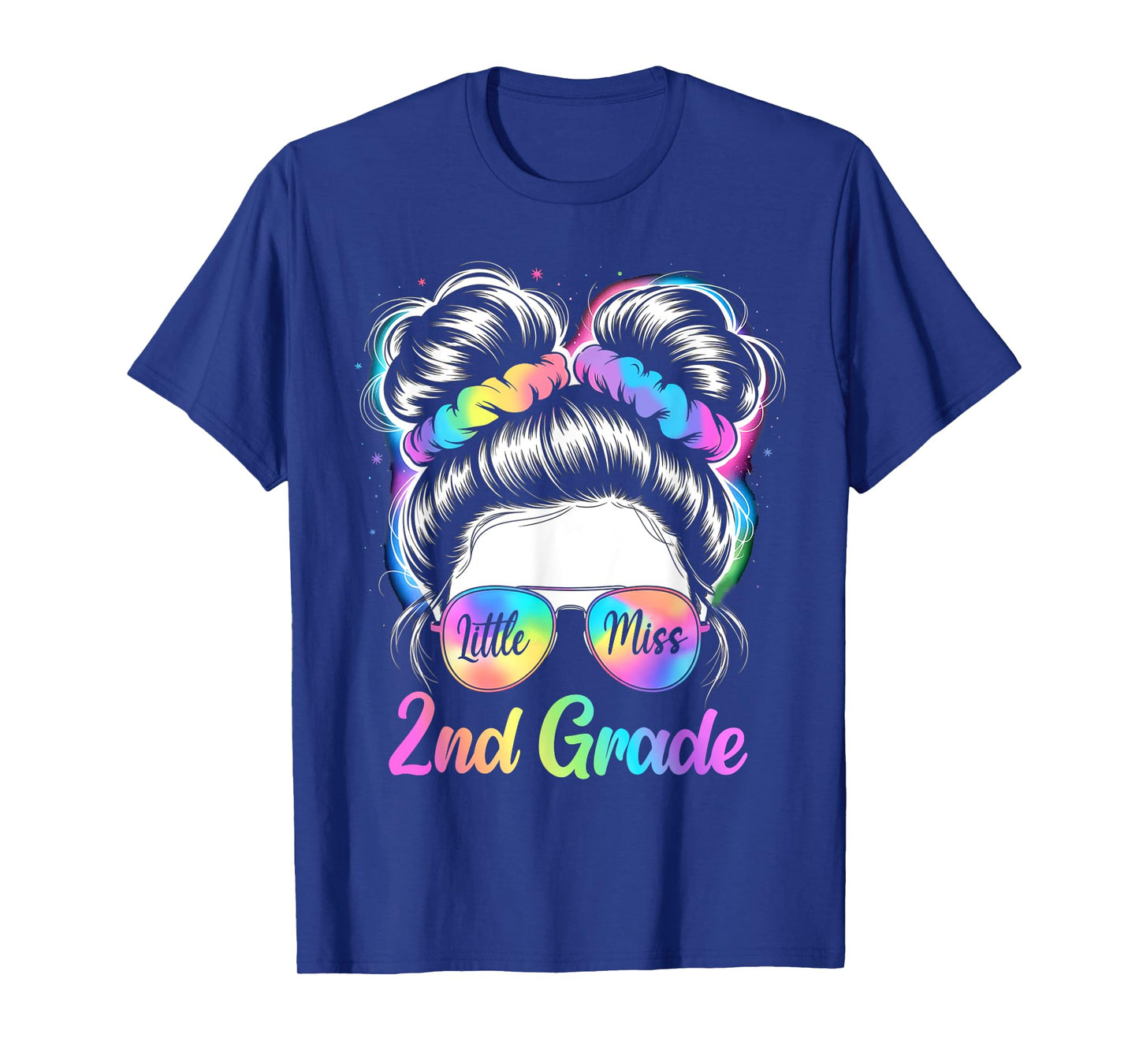 Little Miss 2nd Grade Girls Back to School Team Second Grade T-Shirt