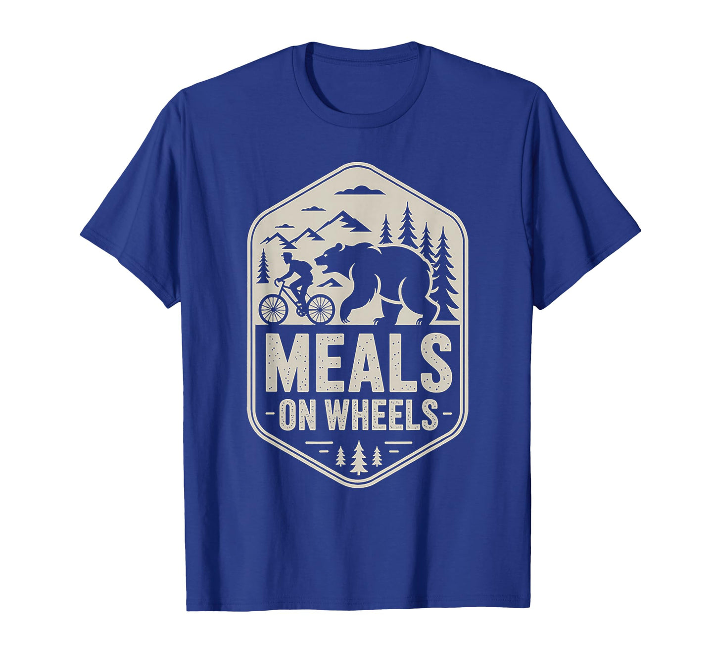 Meals On Wheels Funny Beer Biker T-Shirt