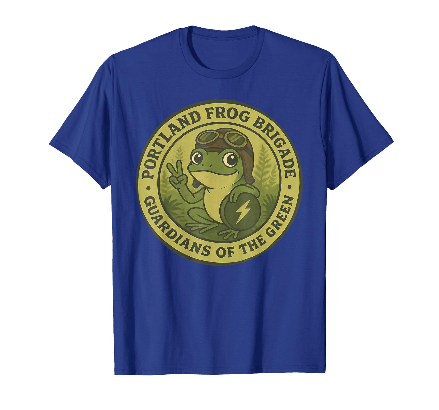Portland Frog Brigade Guardians of The Green Vintage T-Shirt