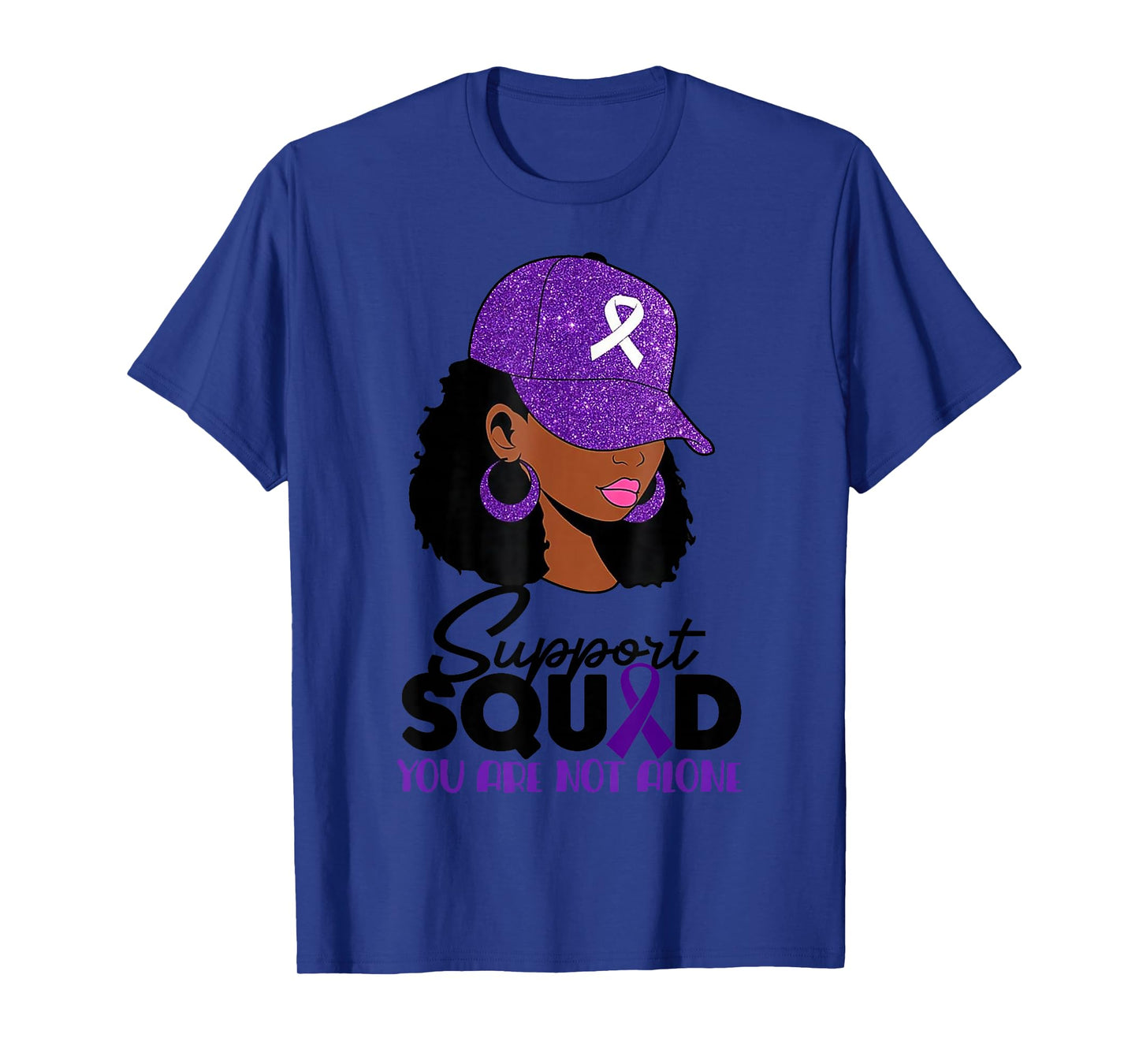 in October We Wear Purple Domestic Violence Awareness T-Shirt