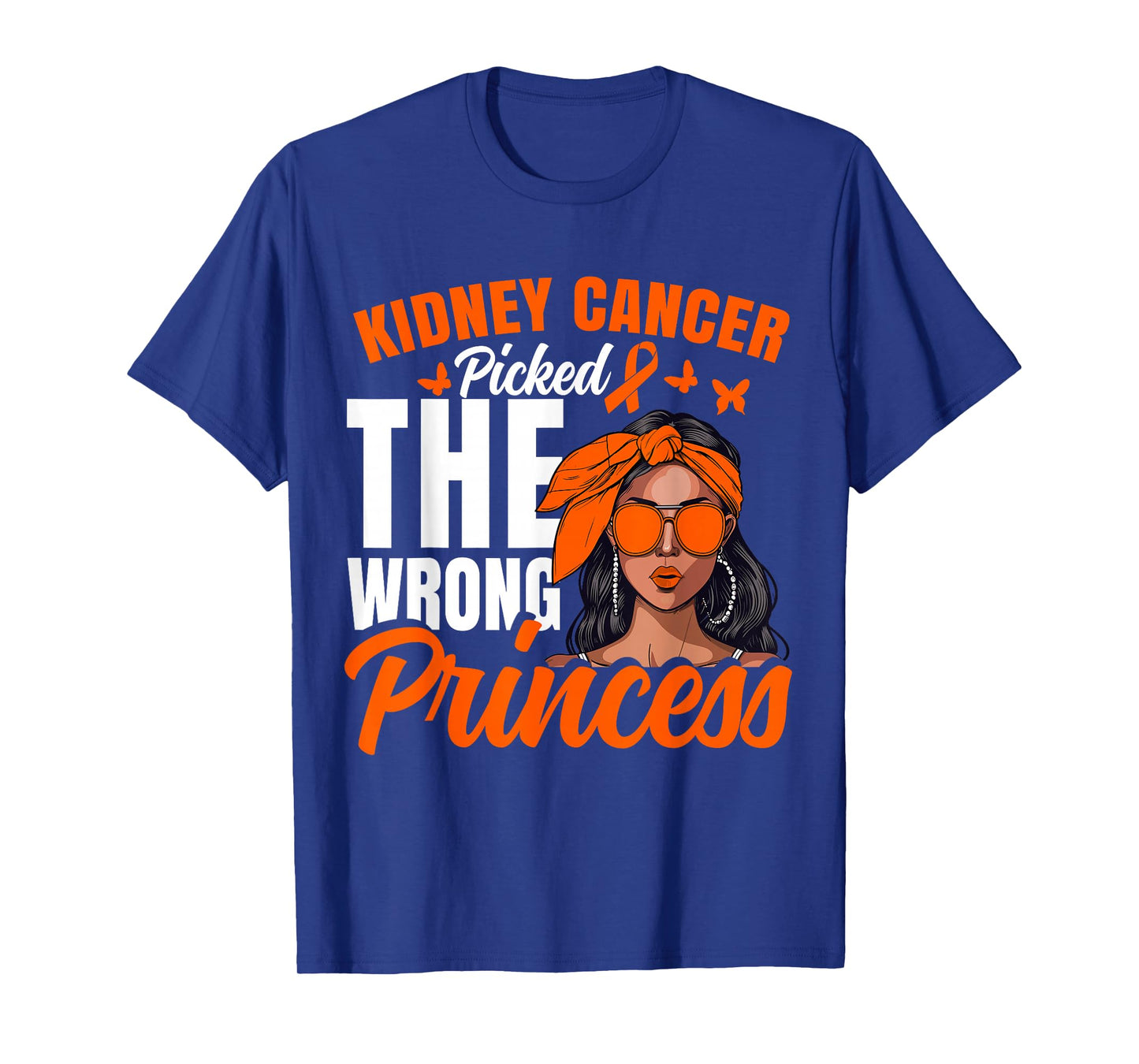 Kidney Cancer Awareness Princess Survivor Kidney Cancer T-Shirt