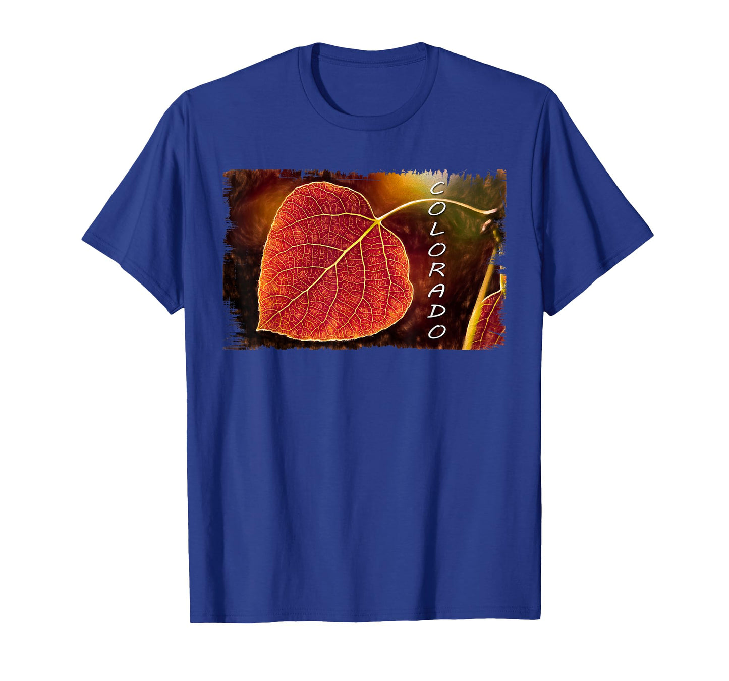 Colorado t shirt, Red Aspen Leaf T-shirt; Wild Country