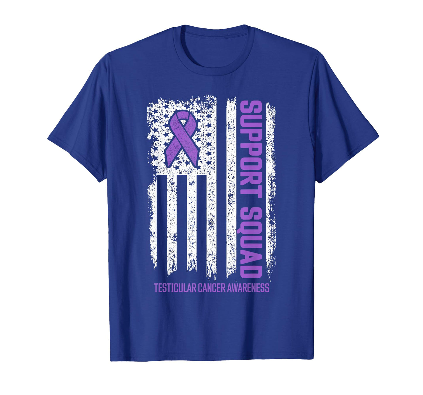 Testicular Cancer Support Squad Testicular Cancer Awareness T-Shirt