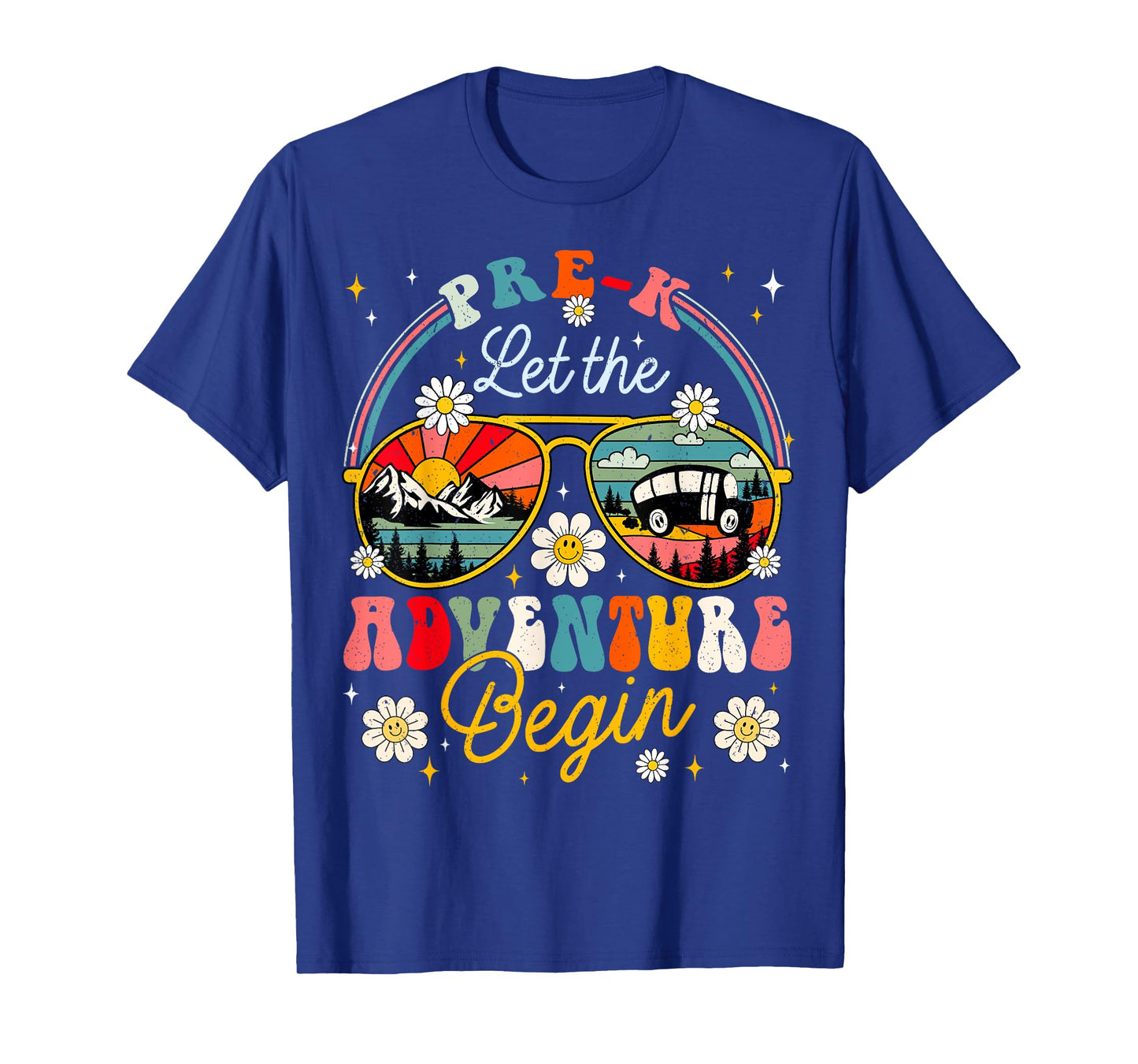 First Day Of Pre K Let The Adventure Begin Pre K Teacher T-Shirt for Men Women