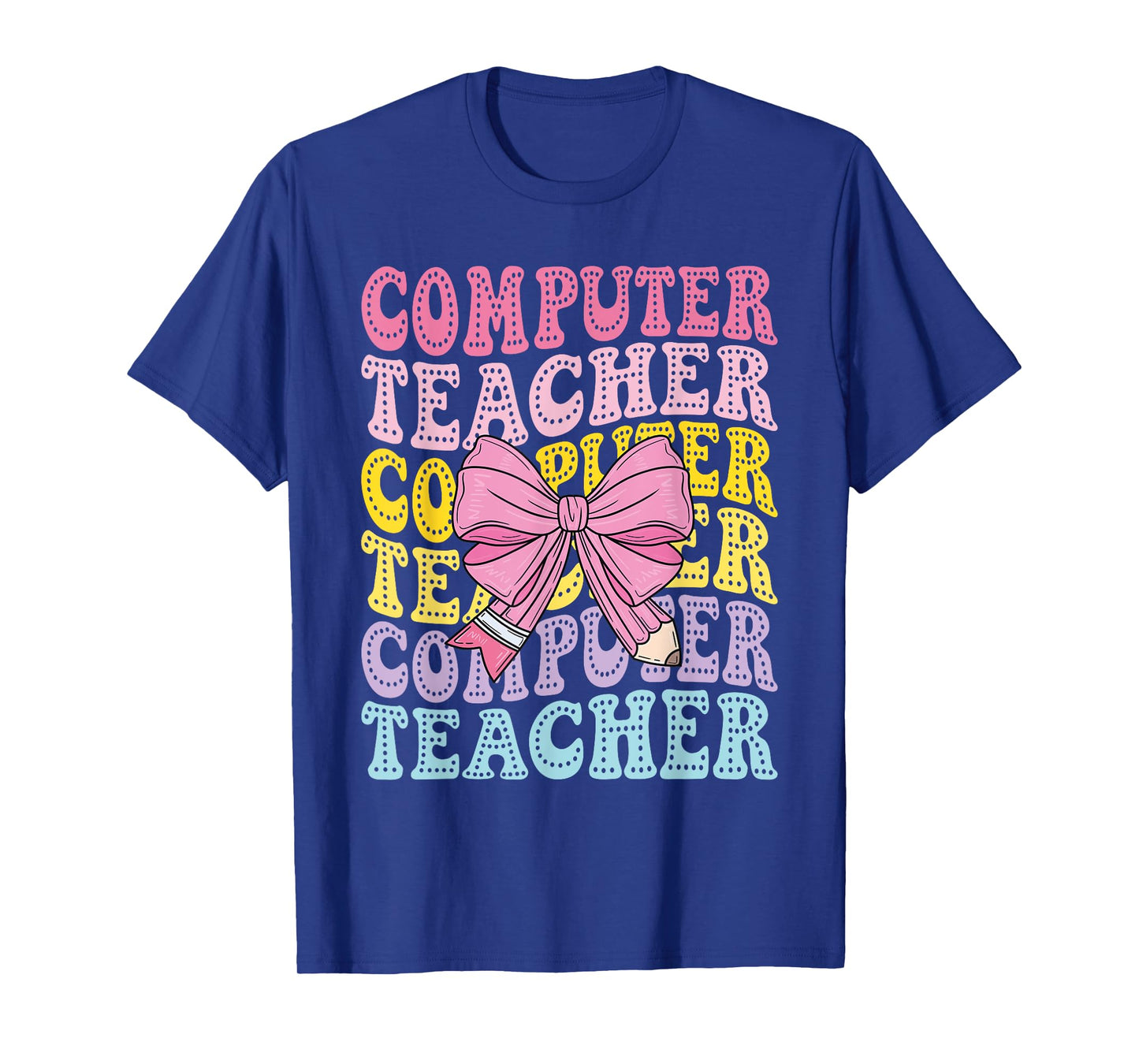 Computer Teacher Science IT Tech Technology Back To School T-Shirt