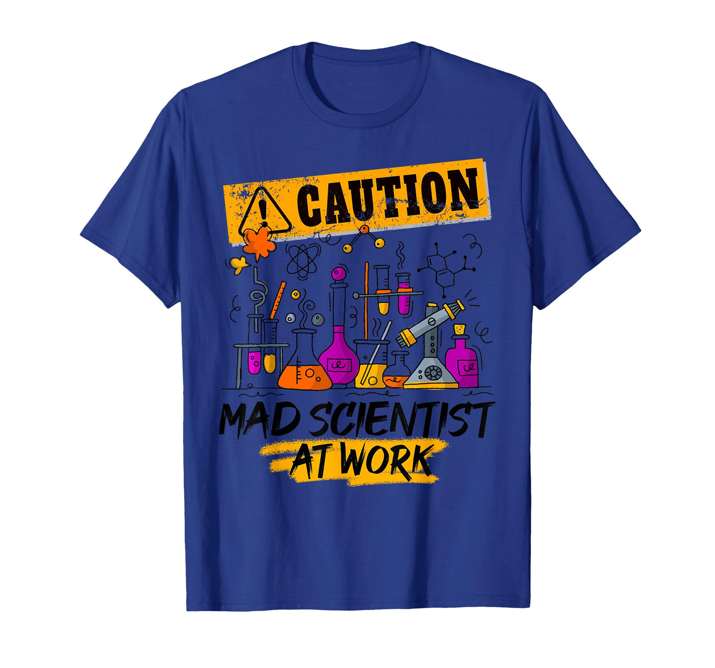 Science Teacher Mad Scientist Halloween Costume Youth Adult T-Shirt