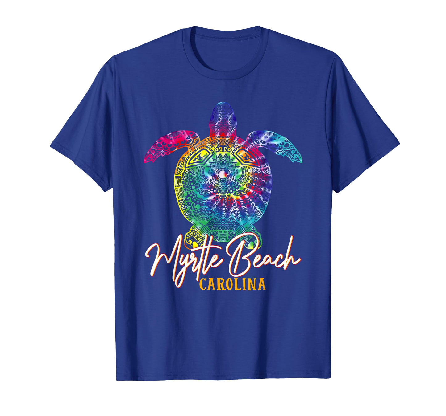 Myrtle Beach Tie Dye Sea Turtle Carolina Family Vacation T-Shirt