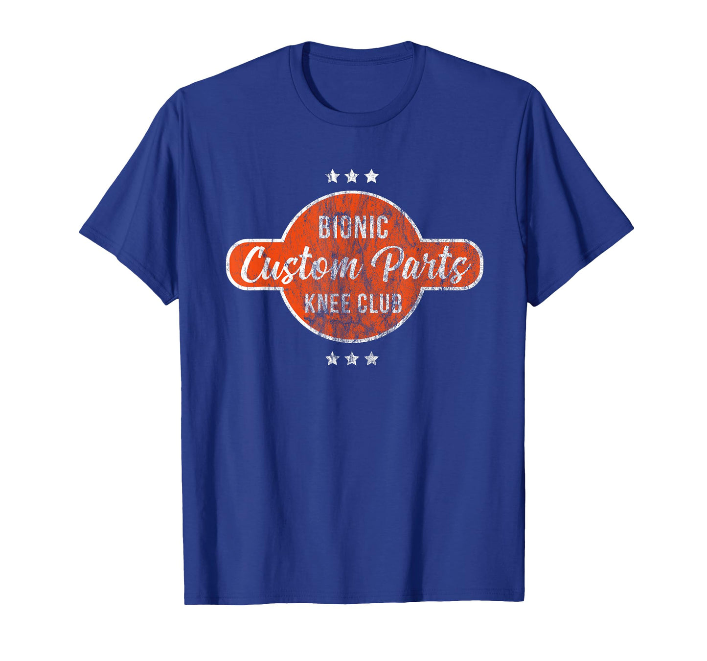 Bionic Knee Club Custom Parts Replacement Hospital Rehab T-Shirt