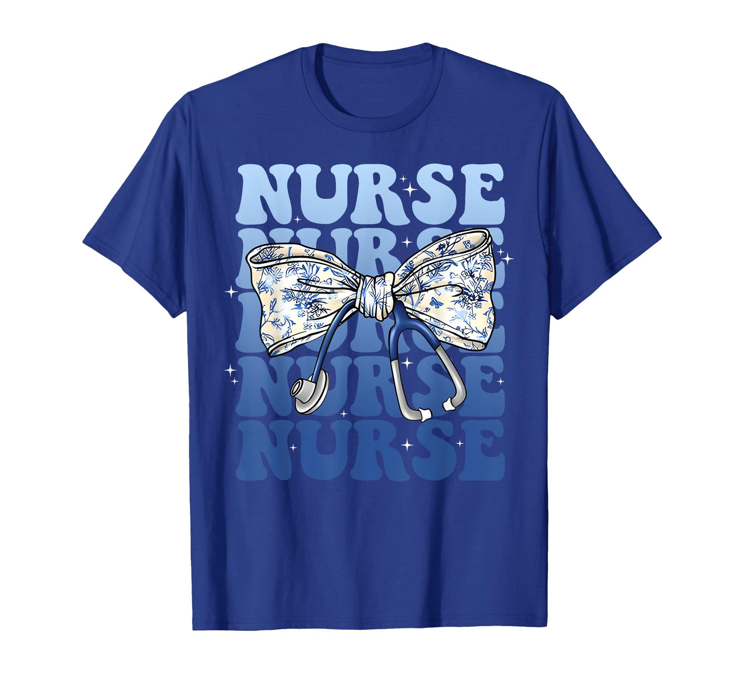 Nurse Toile Coquette Bow Nurse Week Nurse Life T-Shirt