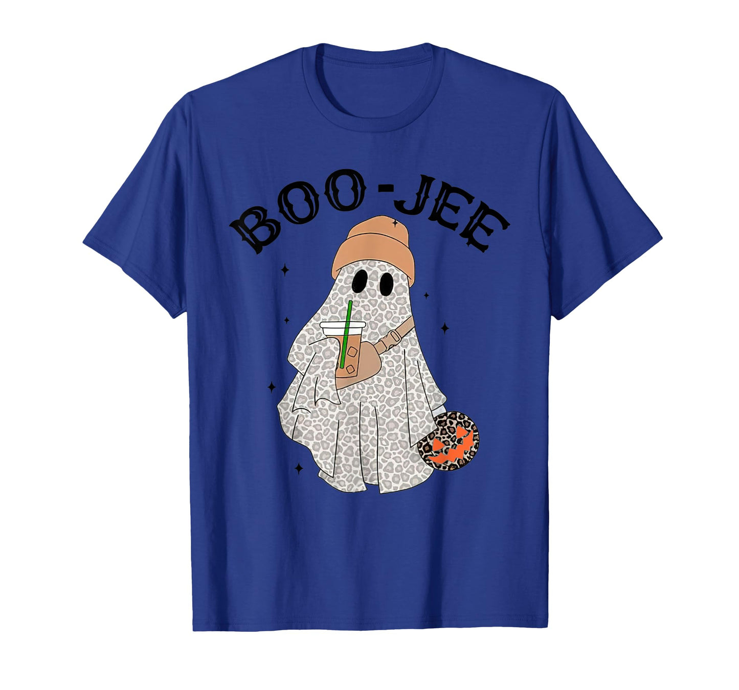 Spooky Season Cute Ghost Halloween Boujee Boo-JEE Costume T-Shirt