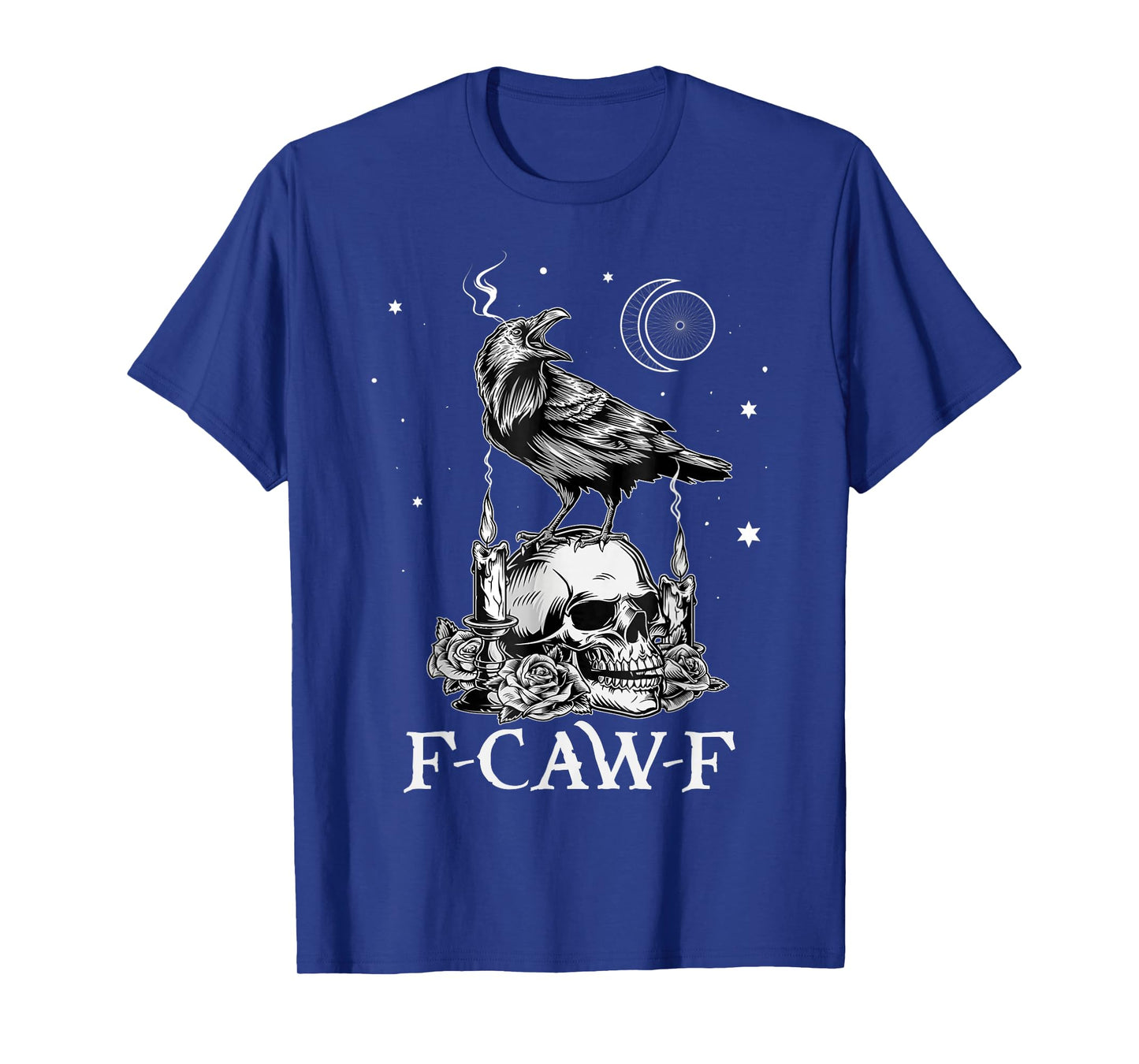 Funny F-CAW-F Raven Tarot Gothic Halloween F CAW F FCWF T-Shirt