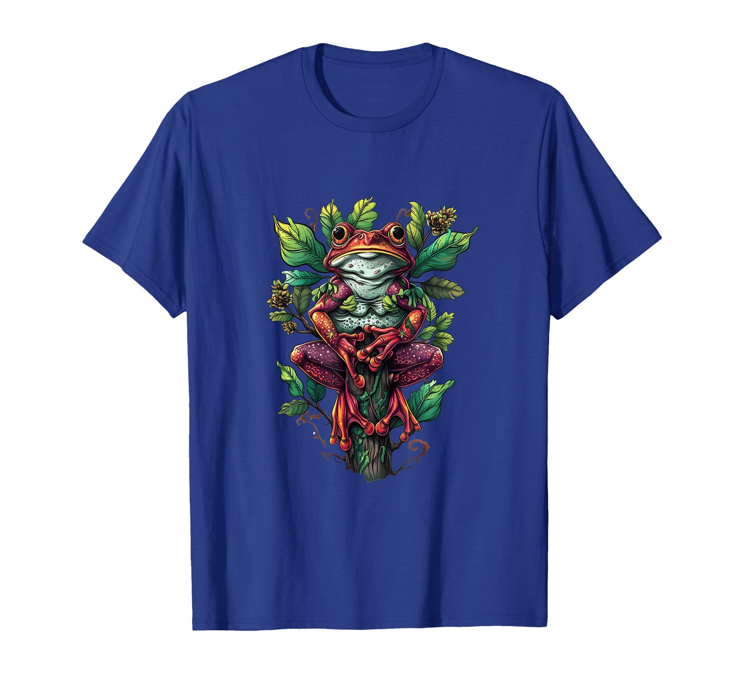 Divine Healing Crafts ian Shamanic Ritual & Kambo Ceremony Sacred Frog Design T-Shirt, Small, Black