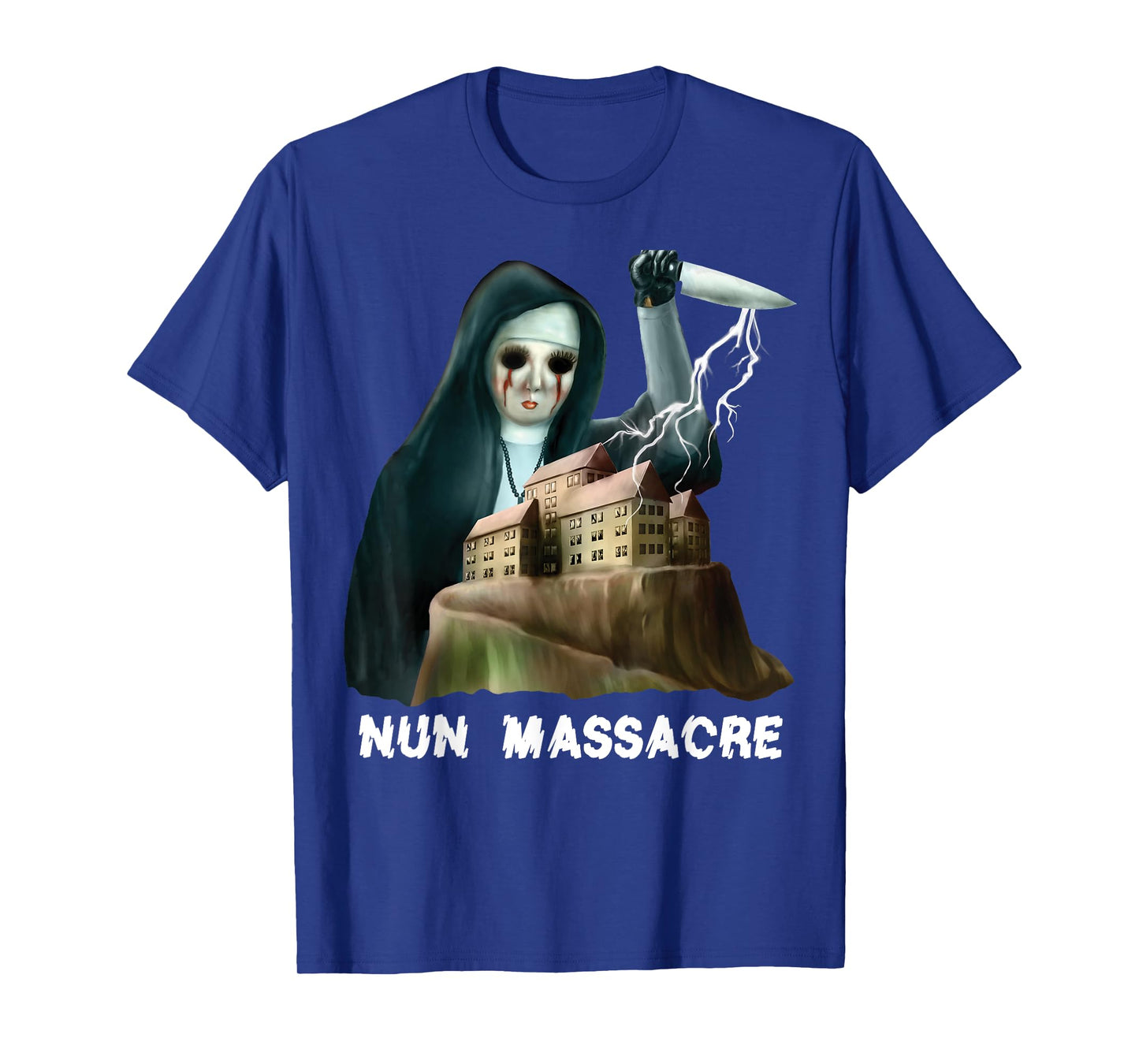 Nun Massacre Survival Horror Game Maniac T-Shirt