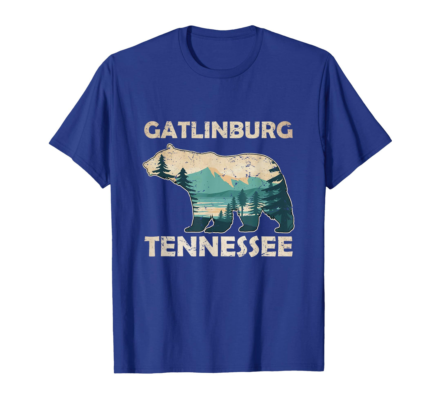 Gatlinburg Tennessee Great Smoky Mountains Bear Souvenir T-Shirt