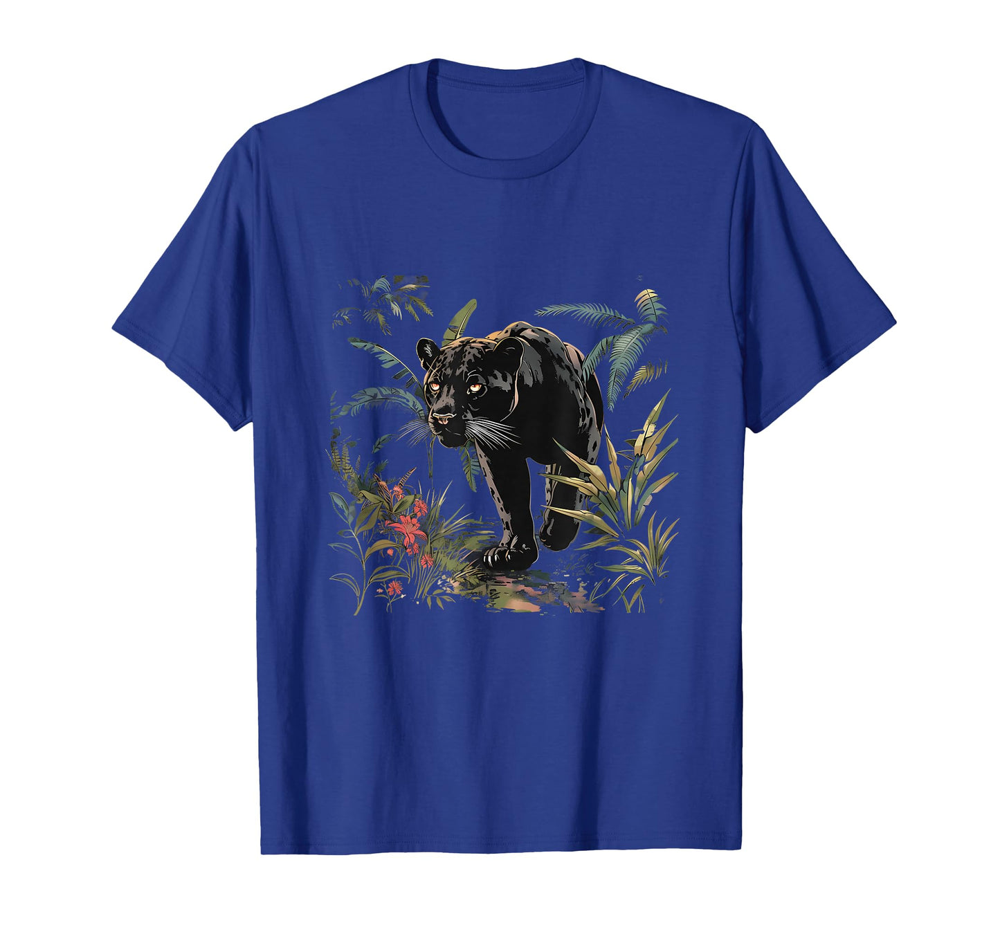Panther Wildlife Nature Jungle Animal Art Panther Lover T-Shirt