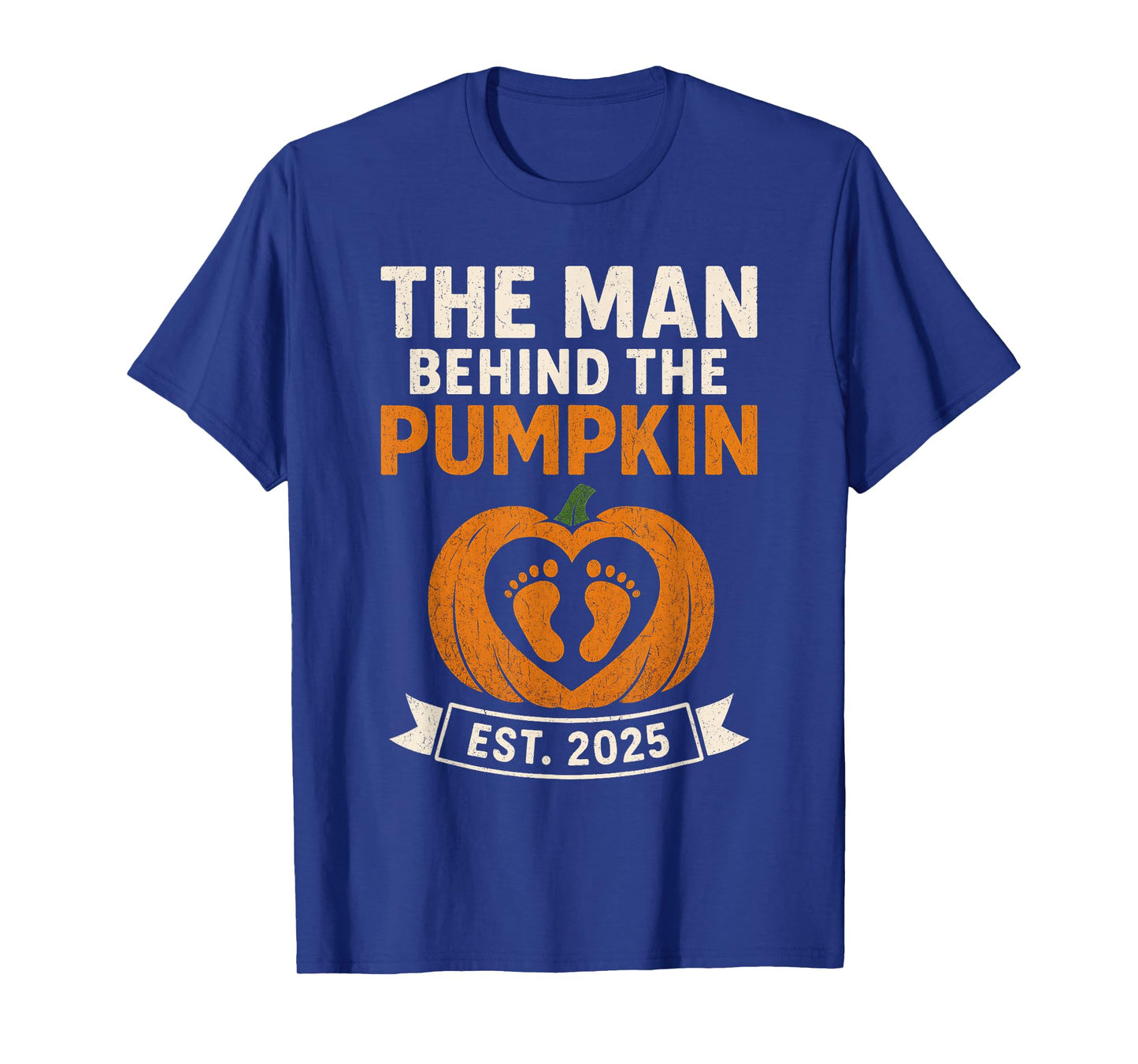 Pregnancy Announcement Dad Pumpkin Halloween Costume Funny T-Shirt