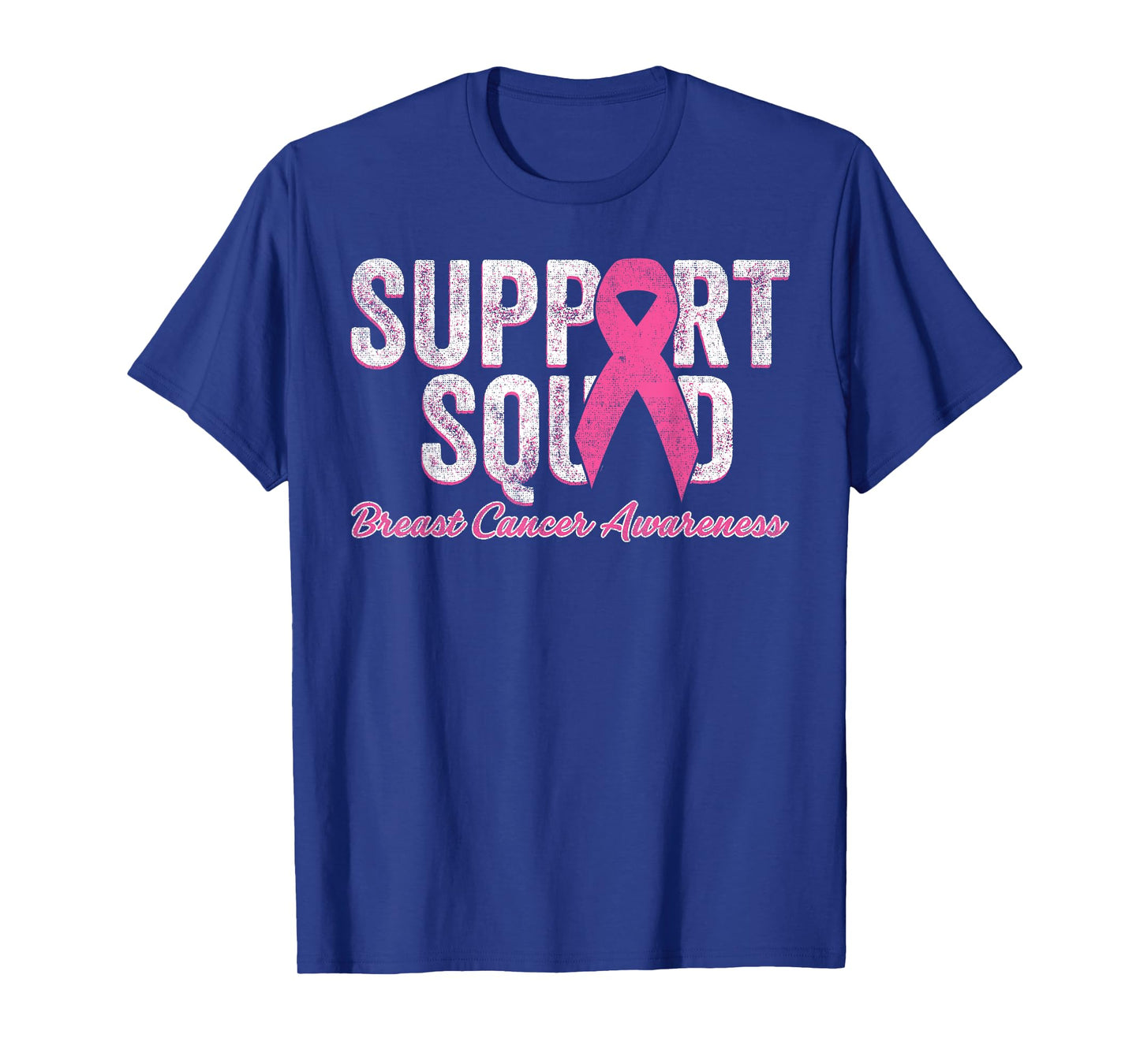 Support Squad Breast Cancer Awareness Month Men Women Kids T-Shirt