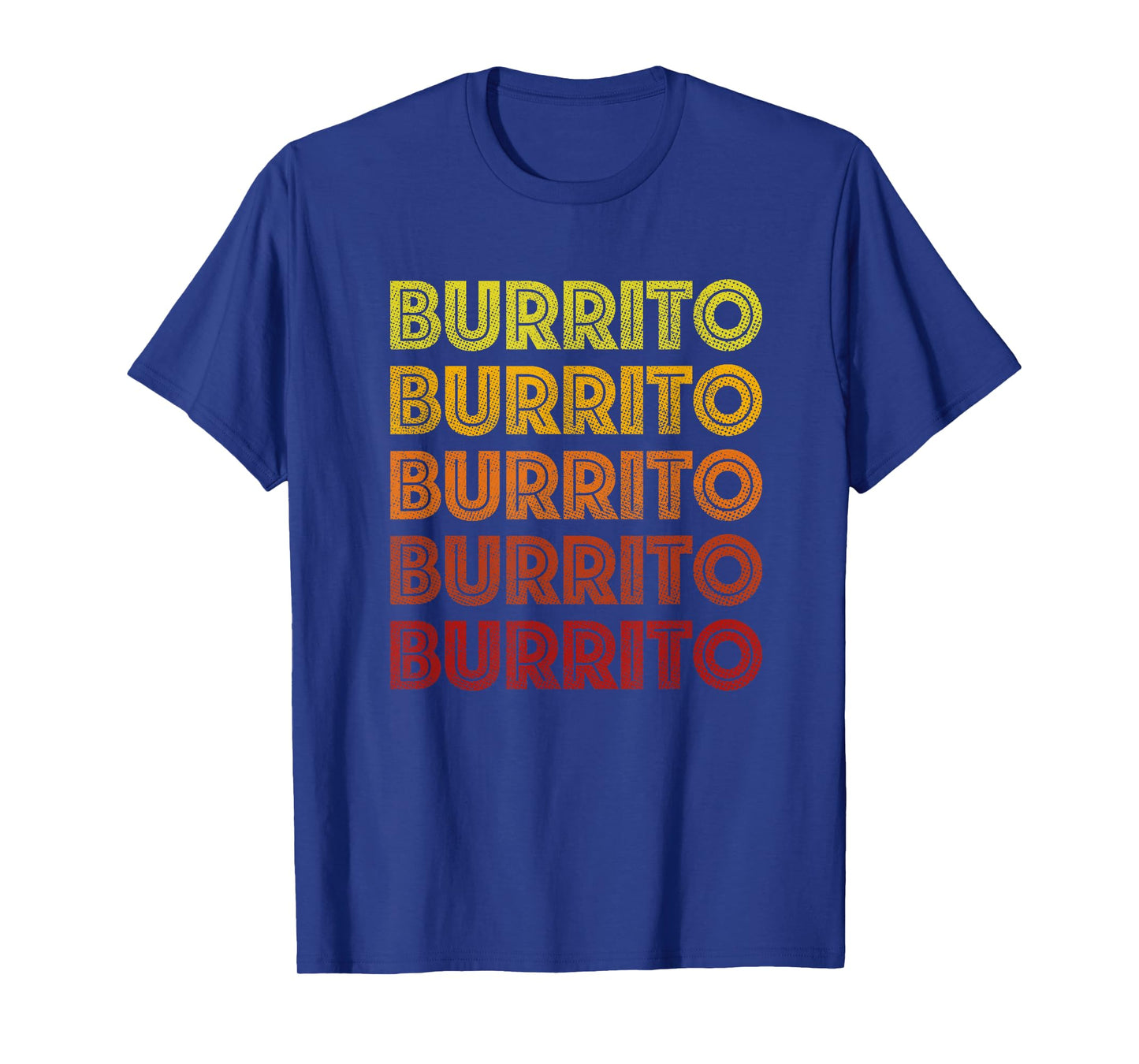 Retro Burrito Shirt Vintage Burritos Cinco de Mayo T Shirt