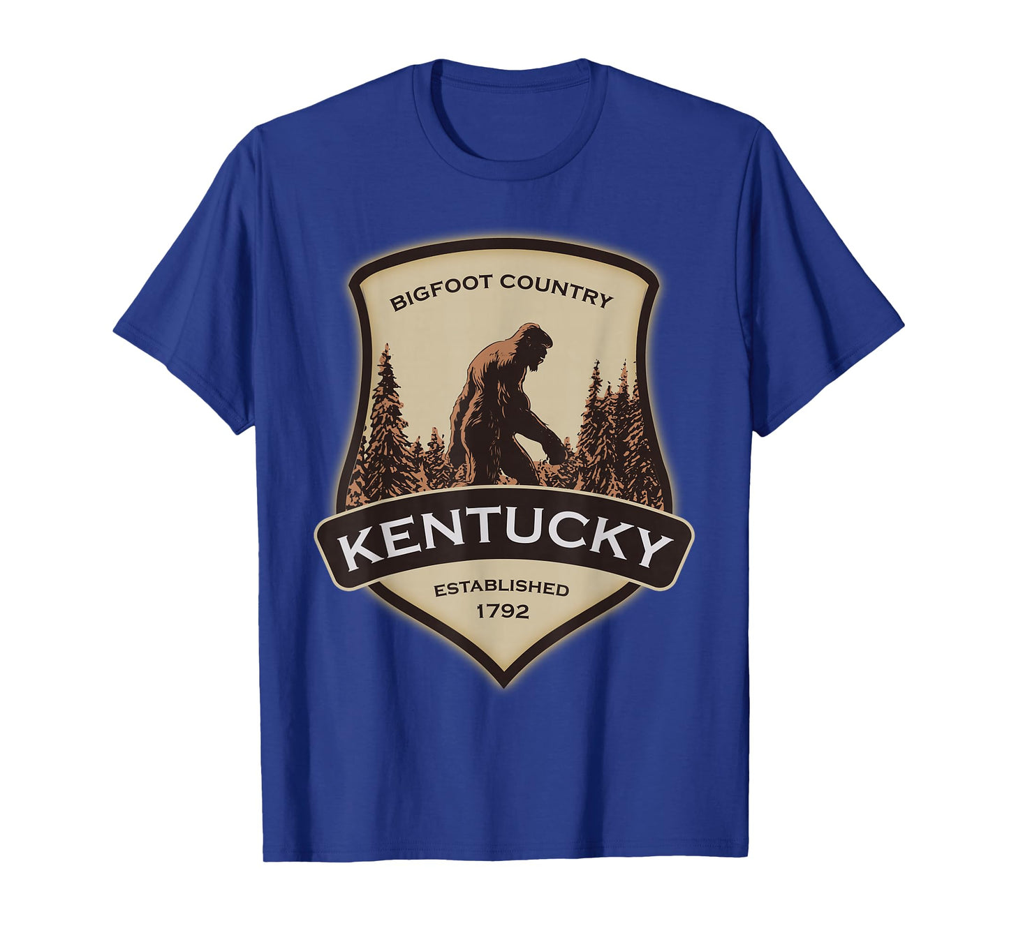 Kentucky with a Bigfoot, or a Sasquatch T-Shirt