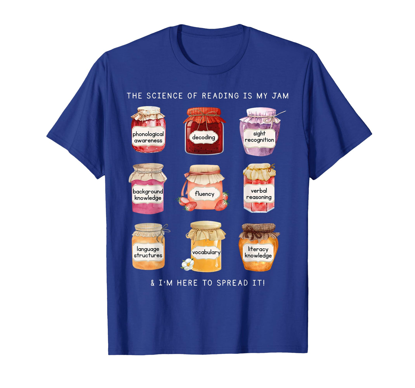 Science of Reading Morphology Literacy Is My Jam Teacher T-Shirt