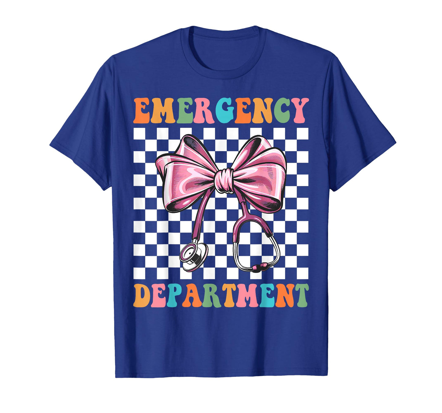 Emergency Department Coquette Bow Nurse Life Nurse Week T-Shirt