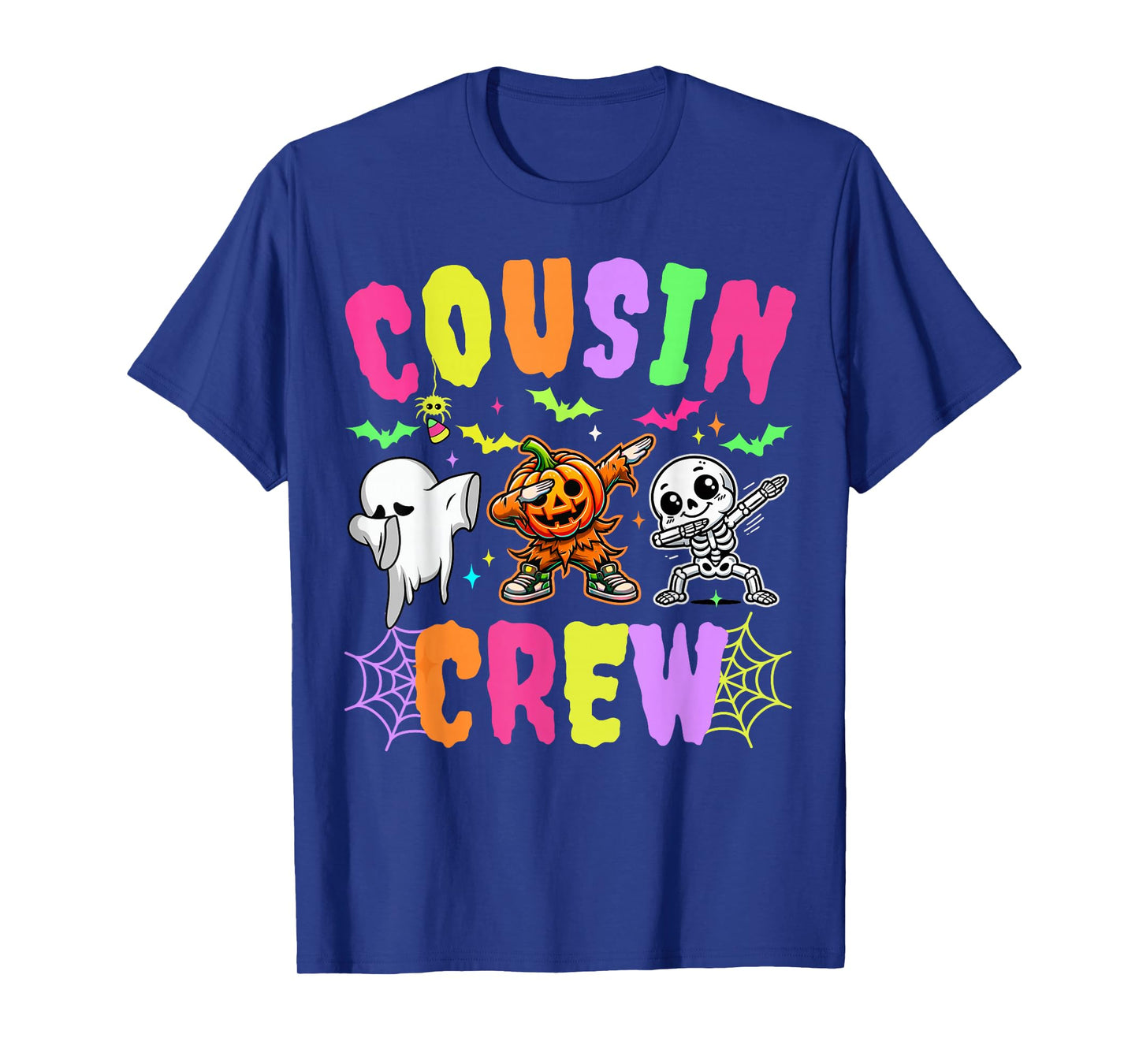 Spooky Cousin Crew Dabbing Halloween Ghost Trick Treat Squad T-Shirt