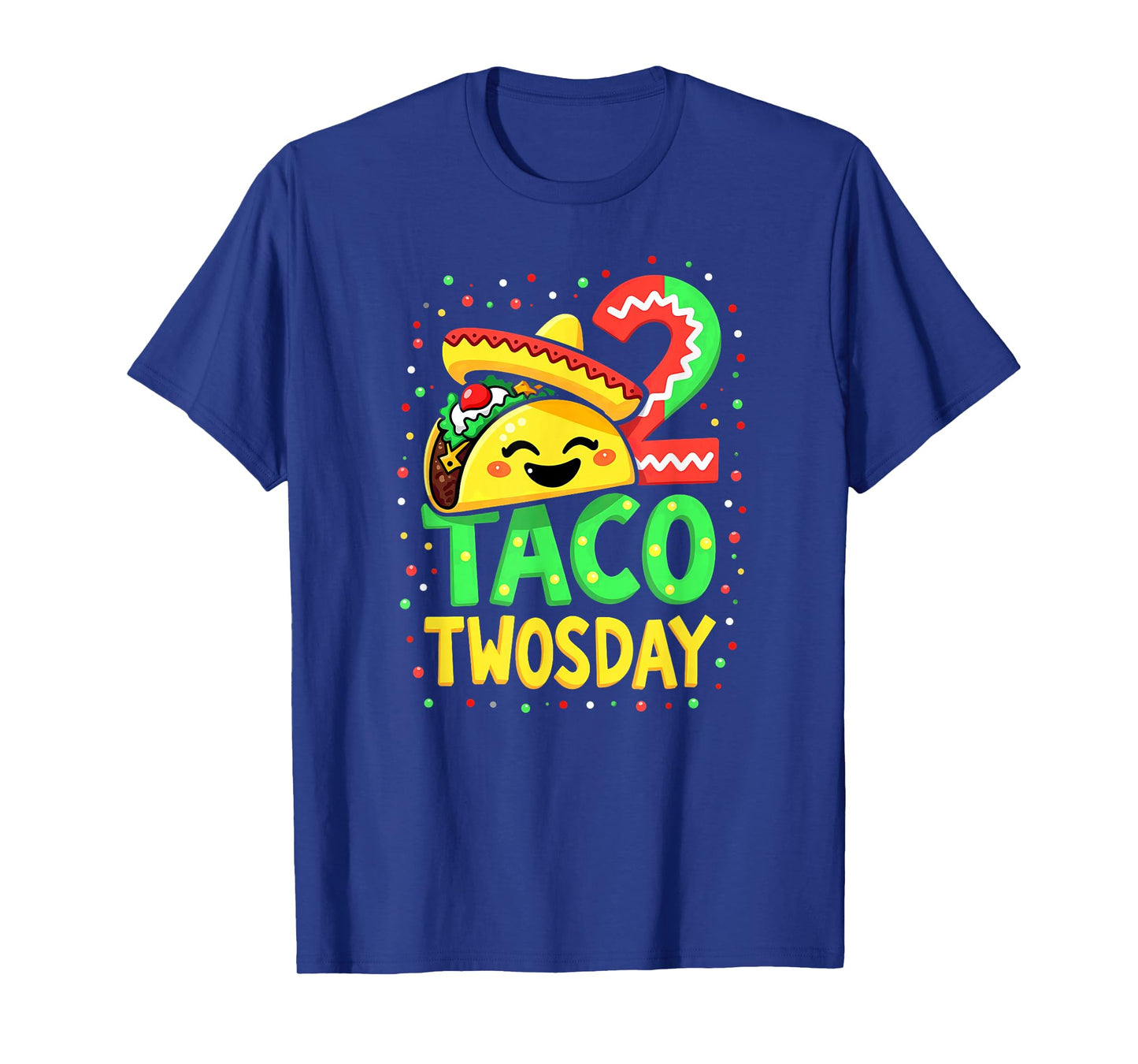 Cinco De Mayo Taco Twosday 2nd Birthday Party T-Shirt
