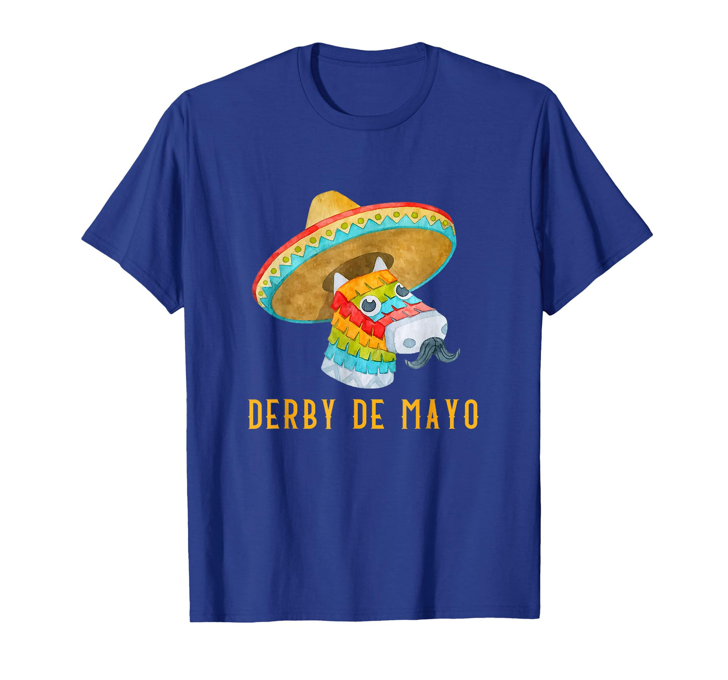 Derby de Mayo Kentucky Horse Race Mexico Pinata Mexican T-Shirt