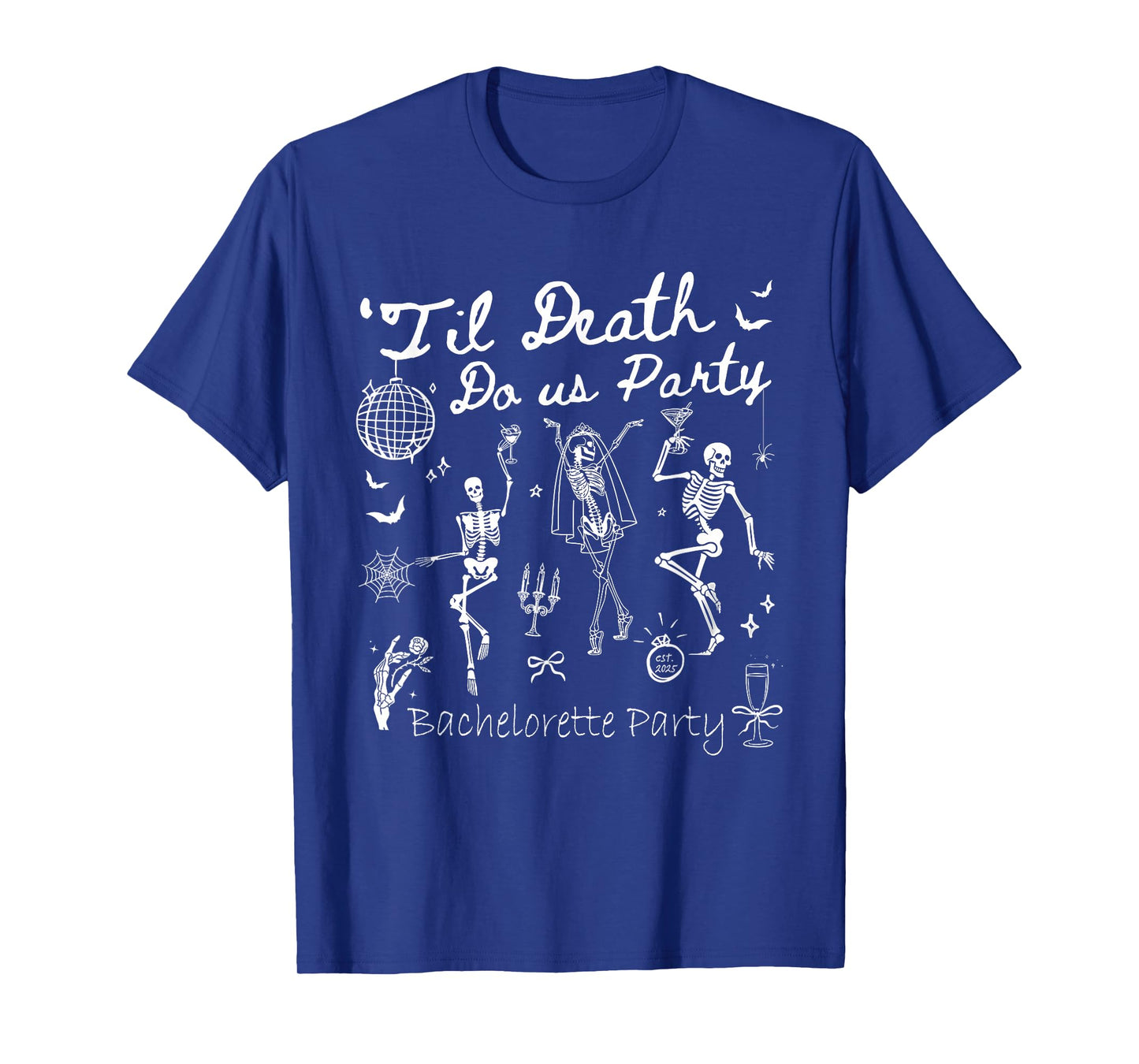 Til Death Do Us Party Bachelorette Party Matching Halloween T-Shirt