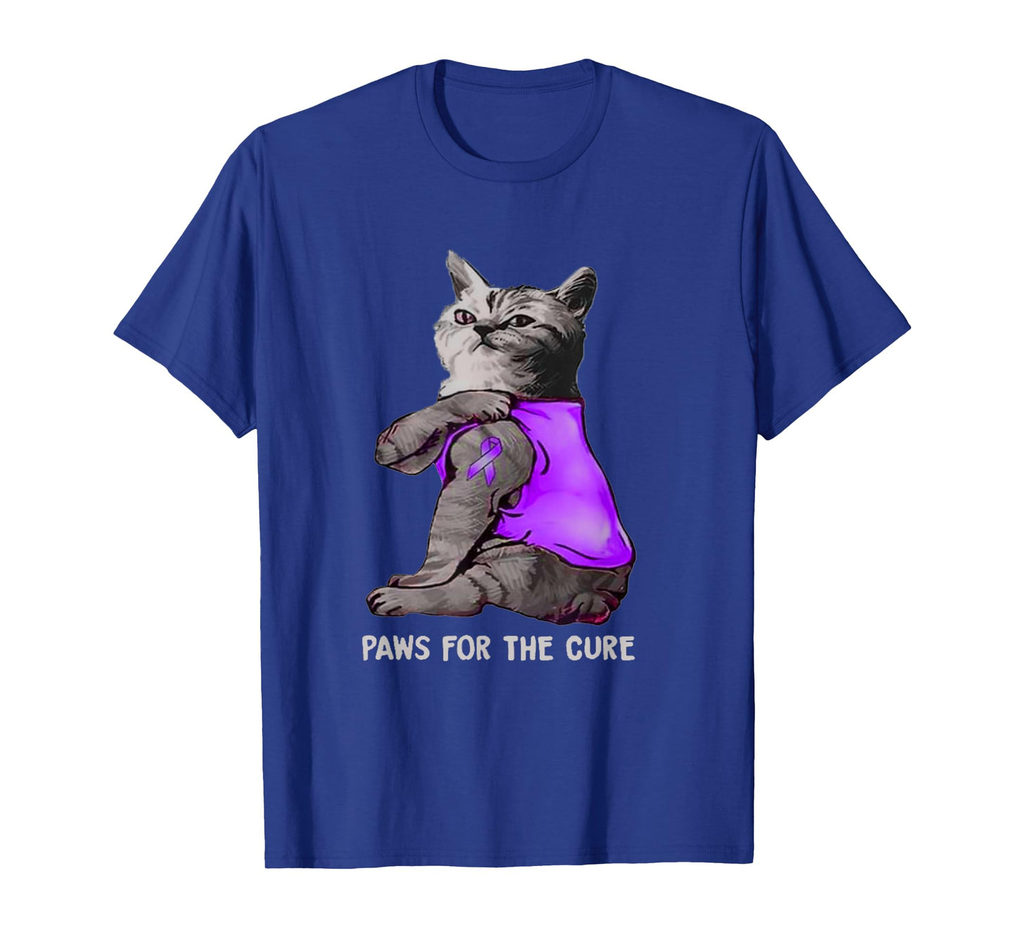 Alzheimer awareness tshirt, Alzheimer cat tshirt, Alzheimer Men Women Kids T-Shirt