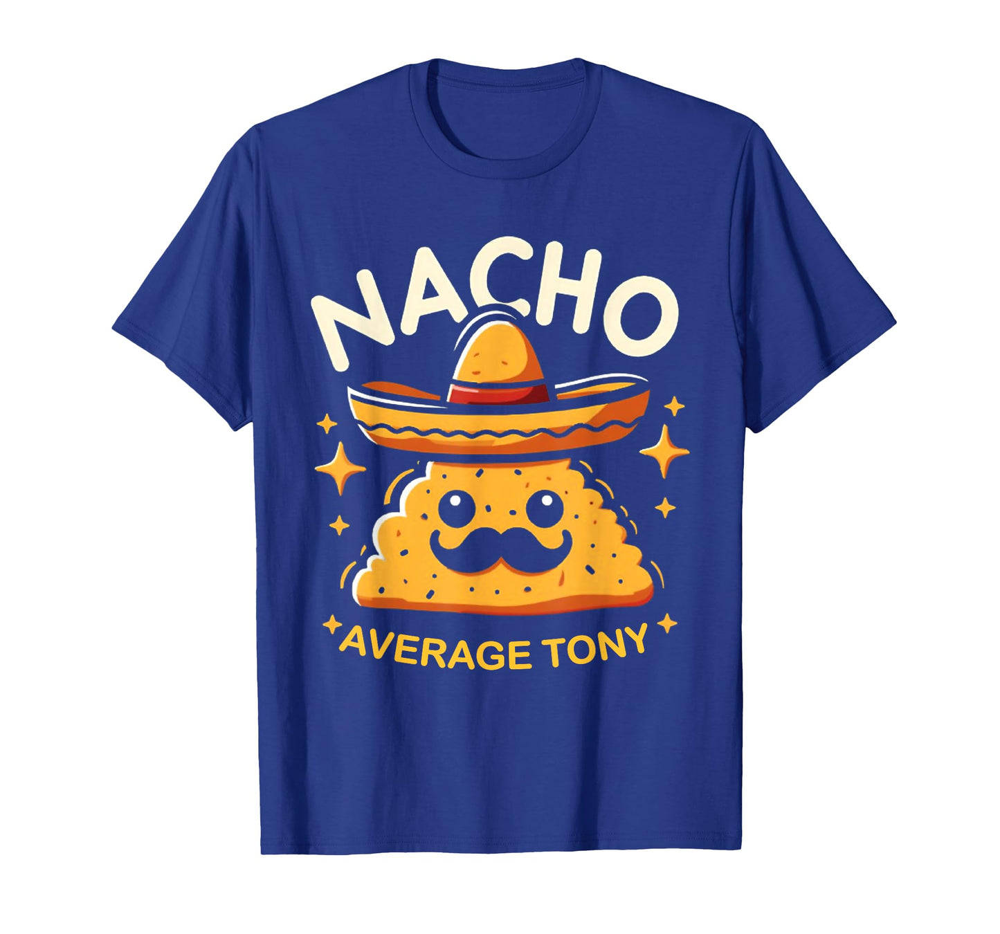 Nacho Average Tony Personalized Name Funny Mexican Taco T-Shirt