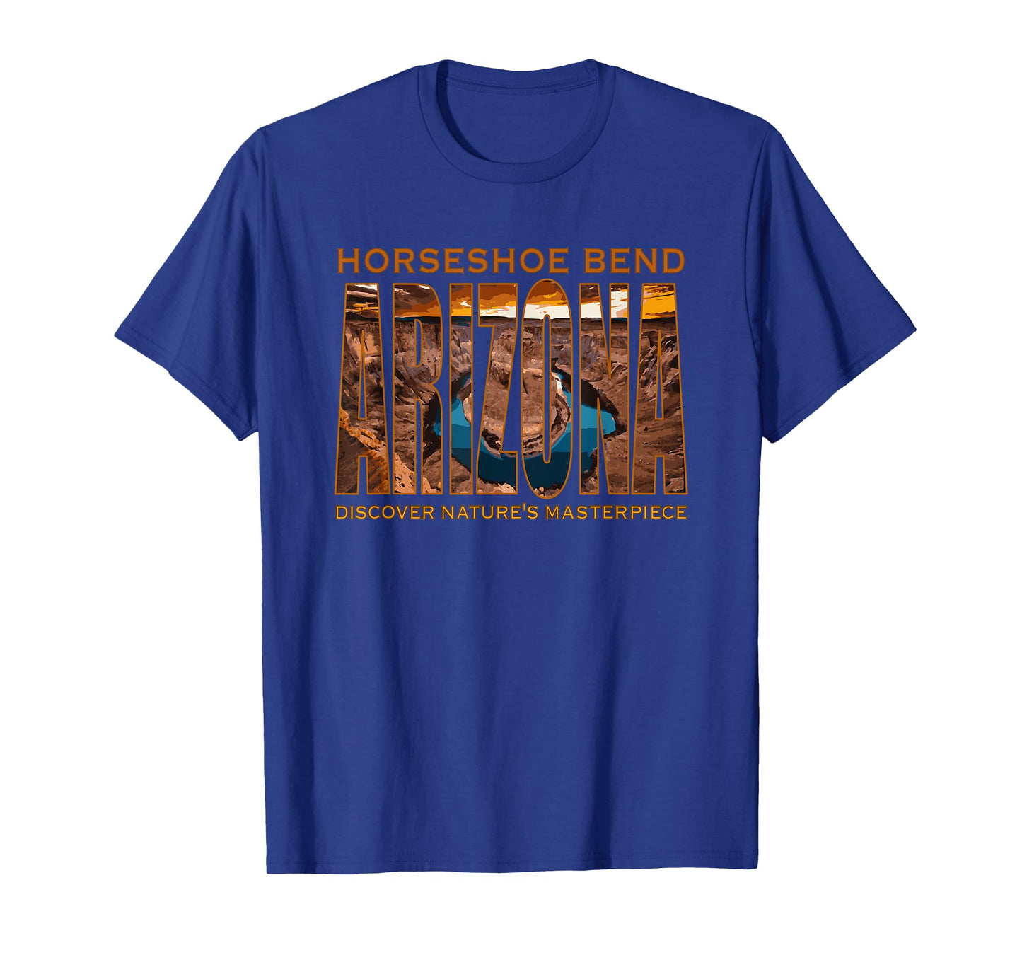 Horseshoe Bend Arizona Desert Hiking RV Travel Family Trip T-Shirt