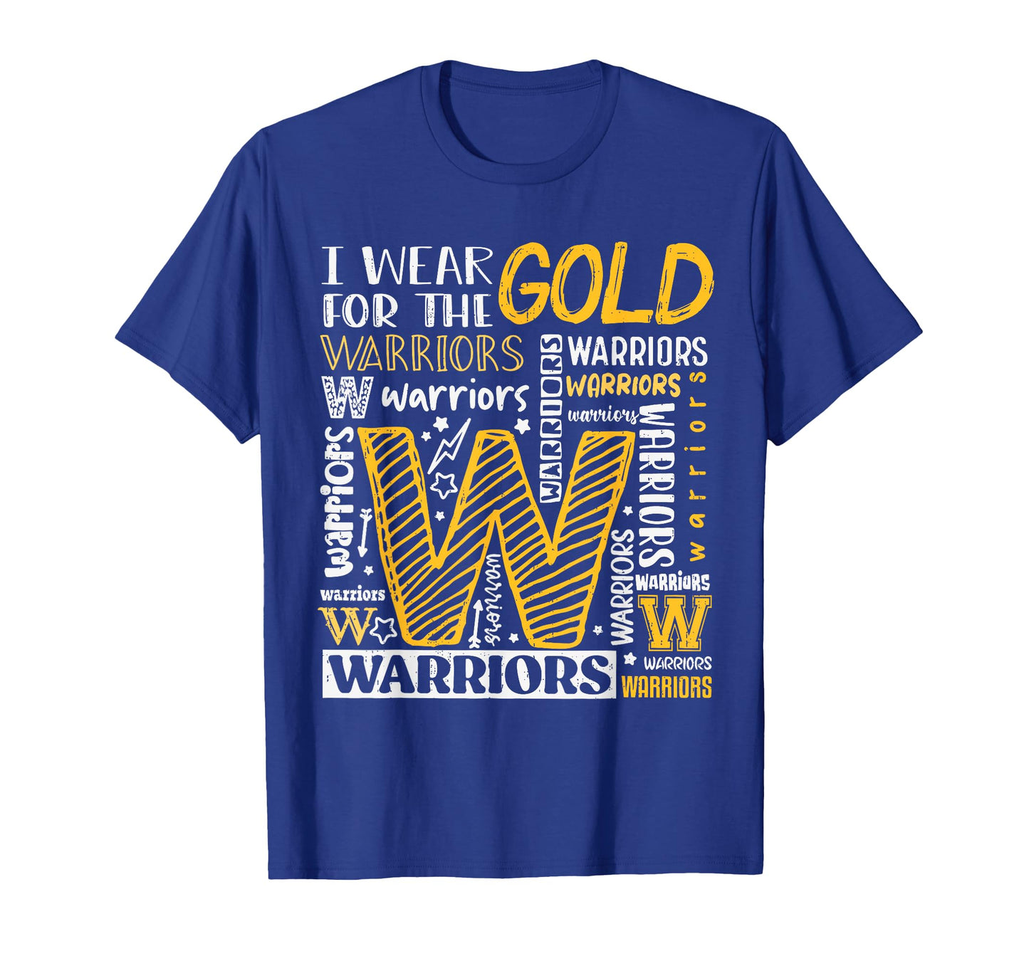 I Wear Gold for Childhood Cancer Awareness Warrior Support T-Shirt