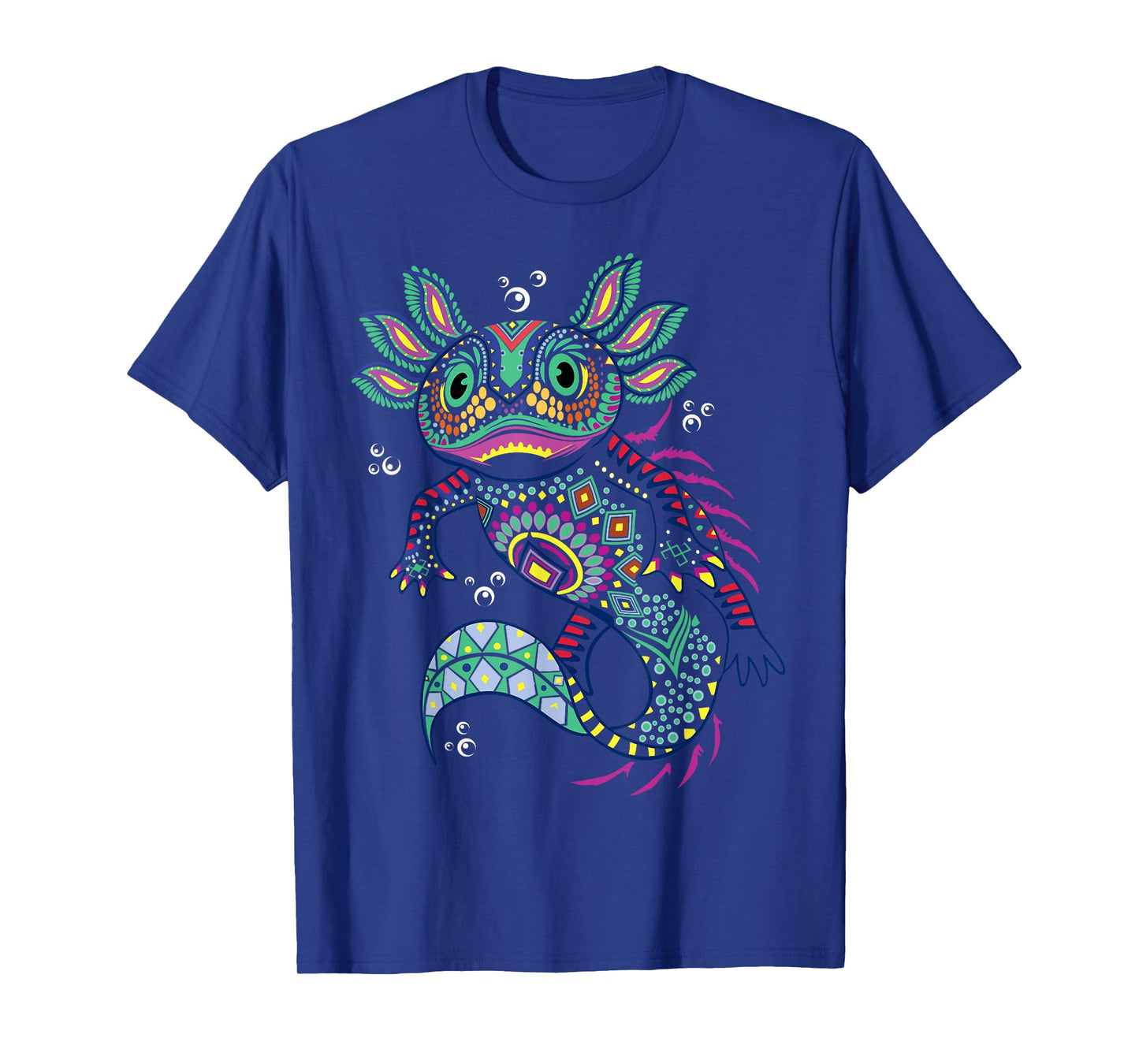 Axolotl Beautiful Colorful Axolotl T-Shirt