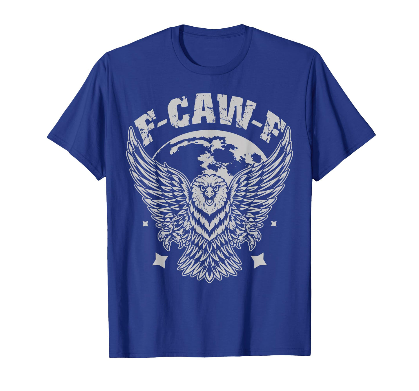 F-Caw-F Funny Eagle Moon Gothic Adult Rude Novelty Halloween T-Shirt
