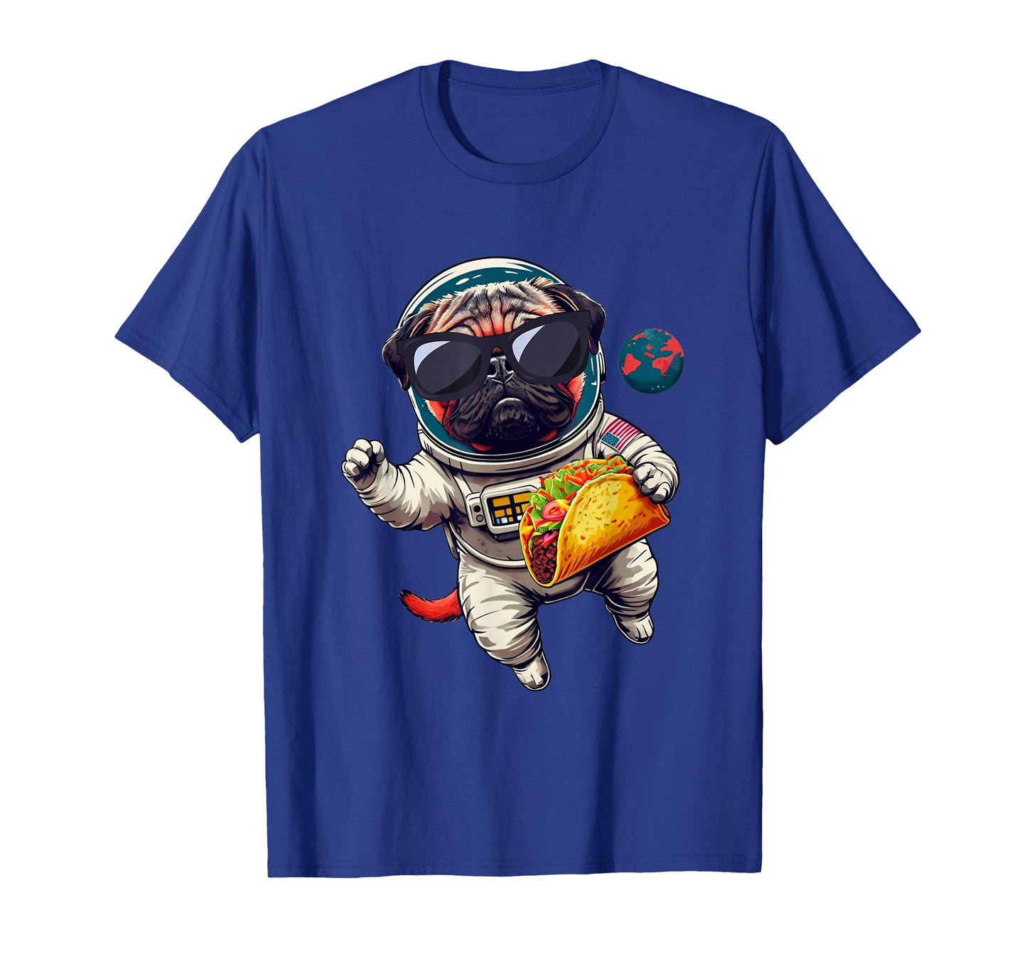 Funny Pug Art For Men Women Kids Animals Dog Lover T-Shirt