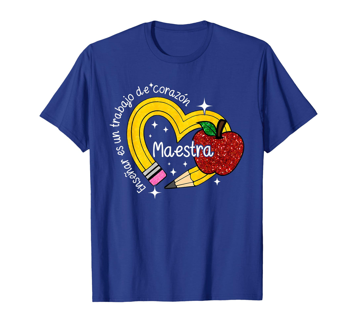 Maestra Spanish Teacher Back To School First Day Of School T-Shirt