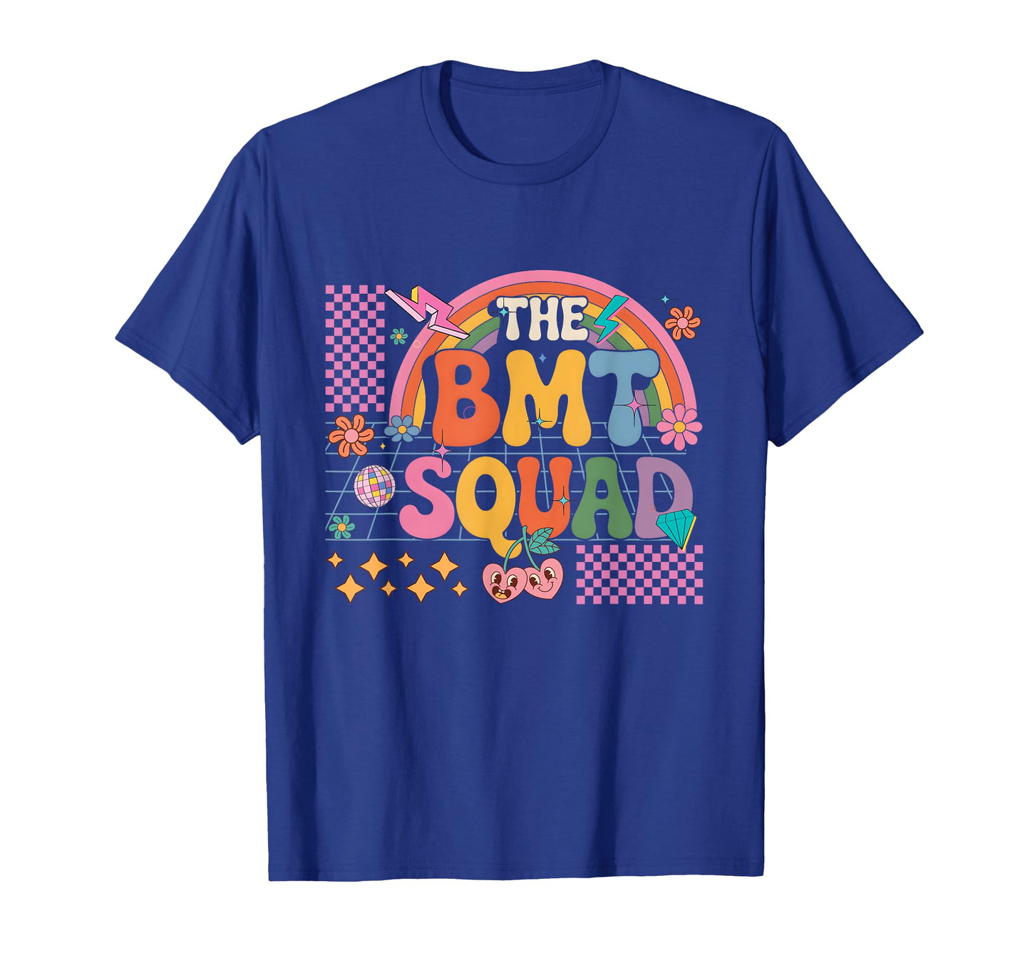 Groovy BMT Squad Bone Marrow Transplant Nurse RN Nursing T-Shirt