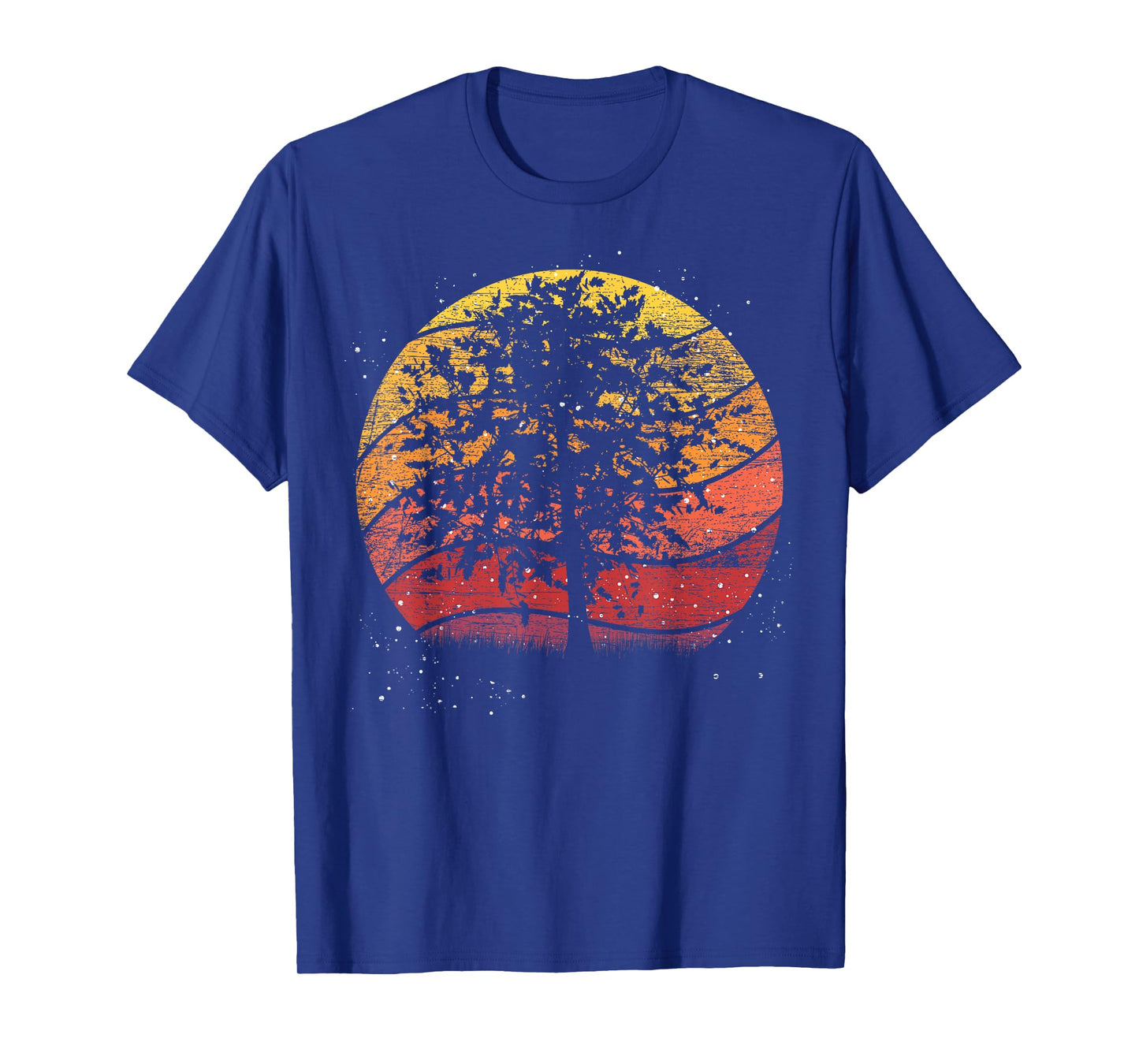 Retro Trees Outdoor Wild Nature Wildlife Forest T-Shirt