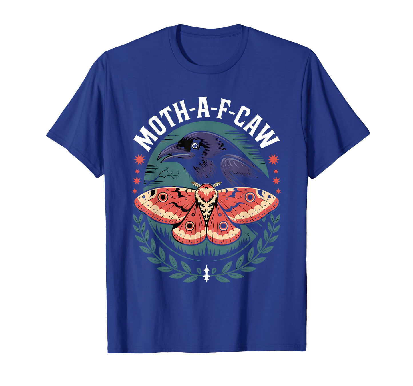 Funny Crow F-Caw-F Raven Bird Gothic Halloween Party Joke T-Shirt
